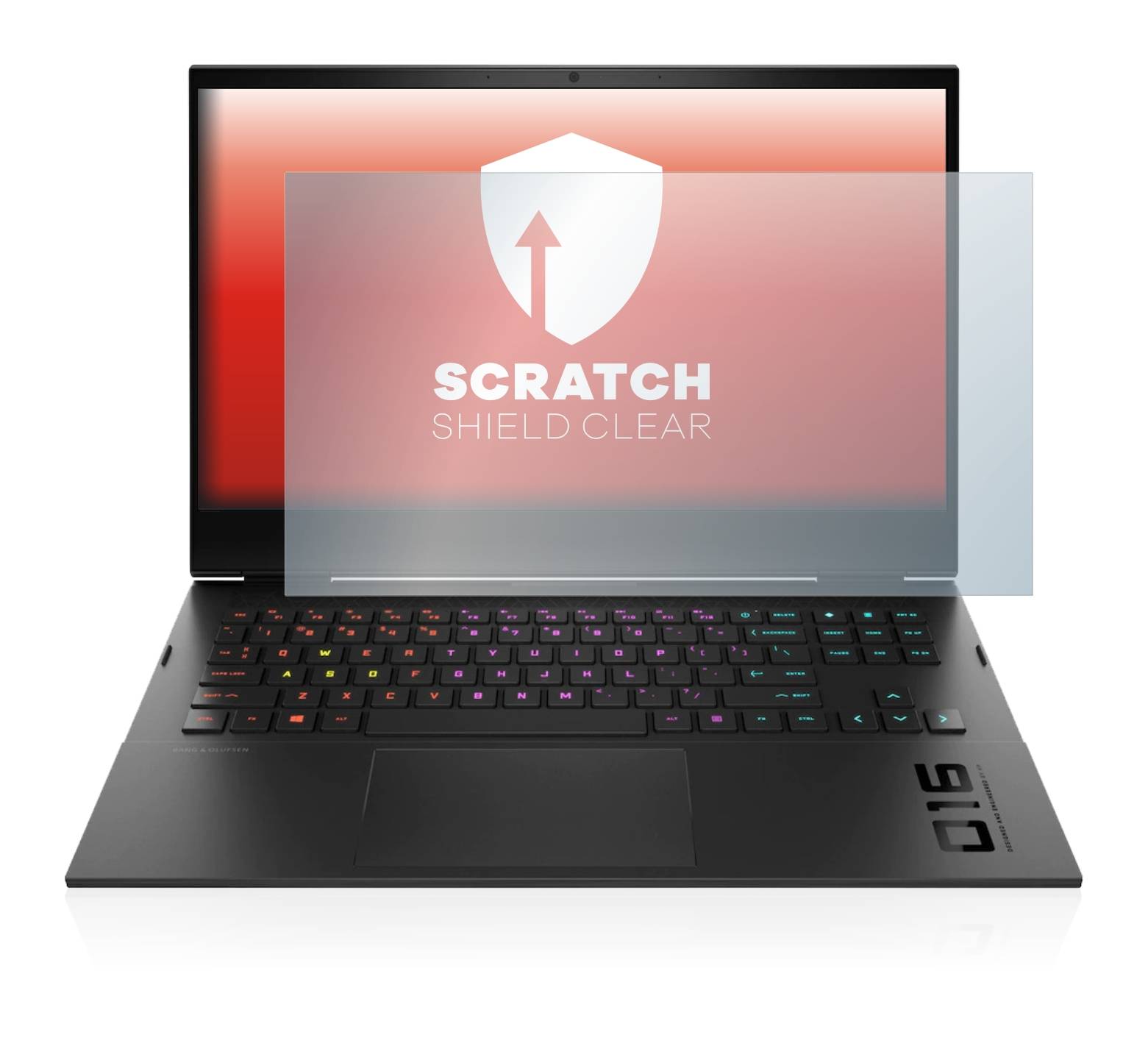 upscreen Scratch Shield Clear Premium Displayschutzfolie für HP Omen
