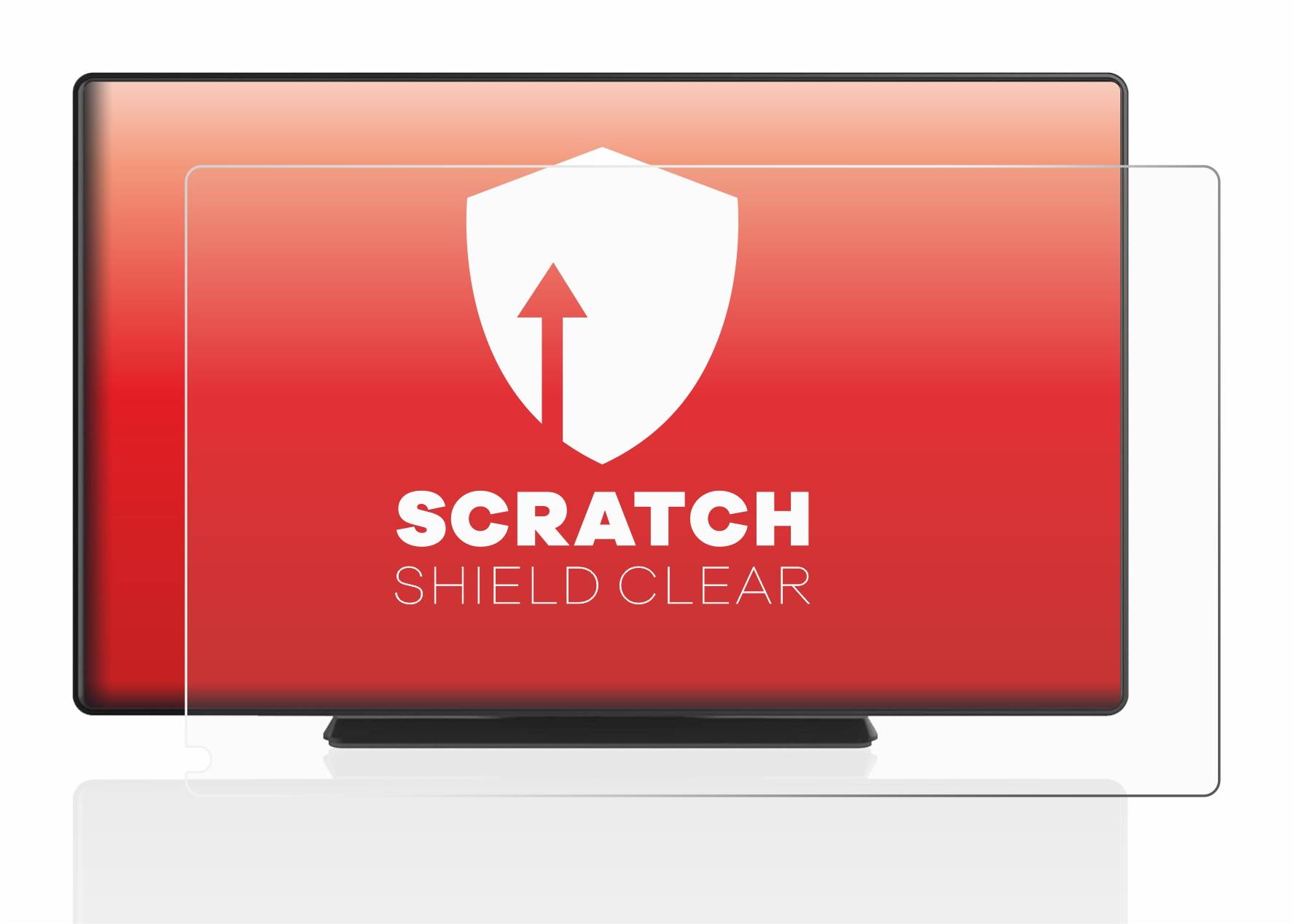 upscreen Scratch Shield Clear Premium Displayschutzfolie für Carpuride