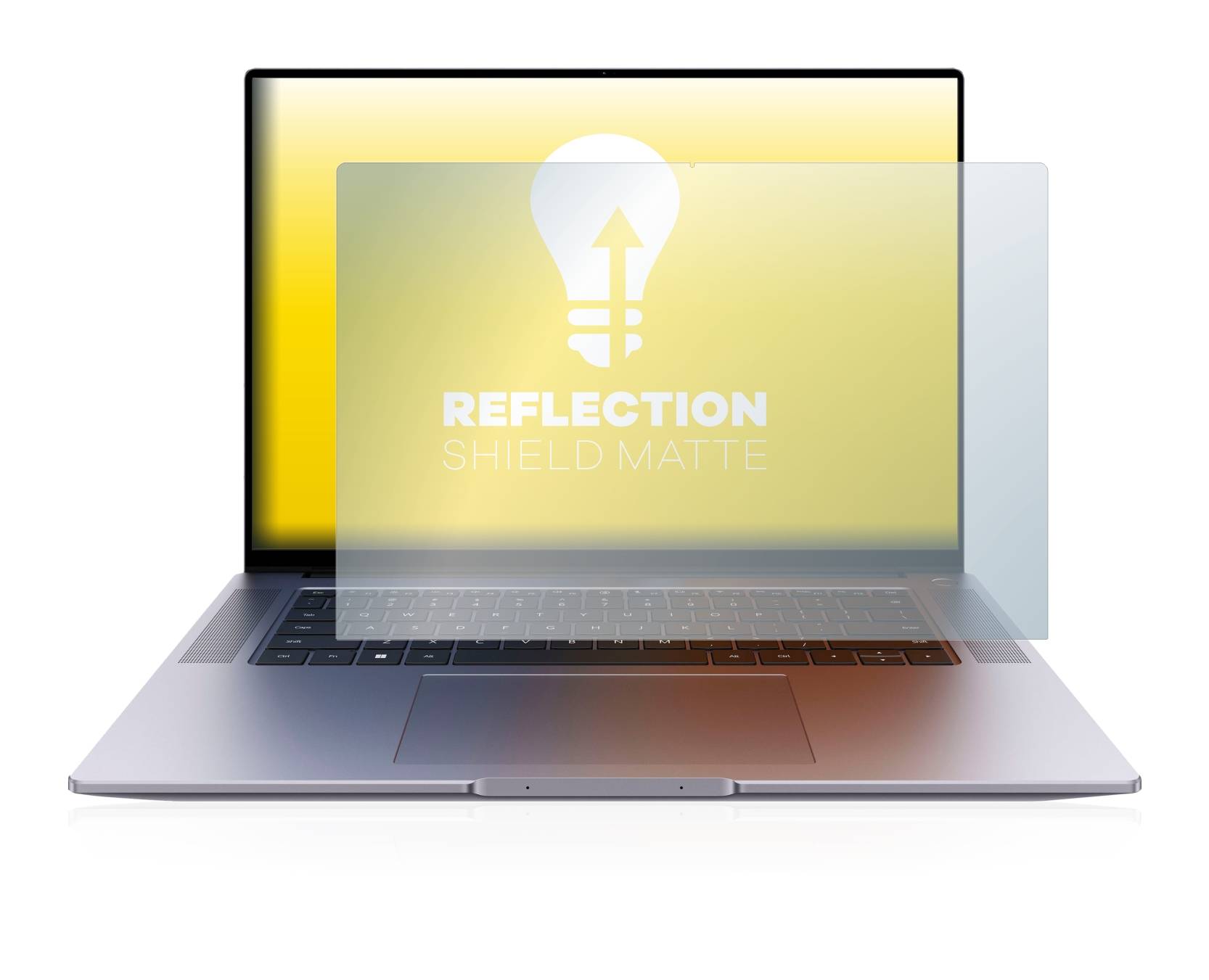 upscreen Reflection Shield Matte Premium Displayschutzfolie für Huawei MateBook