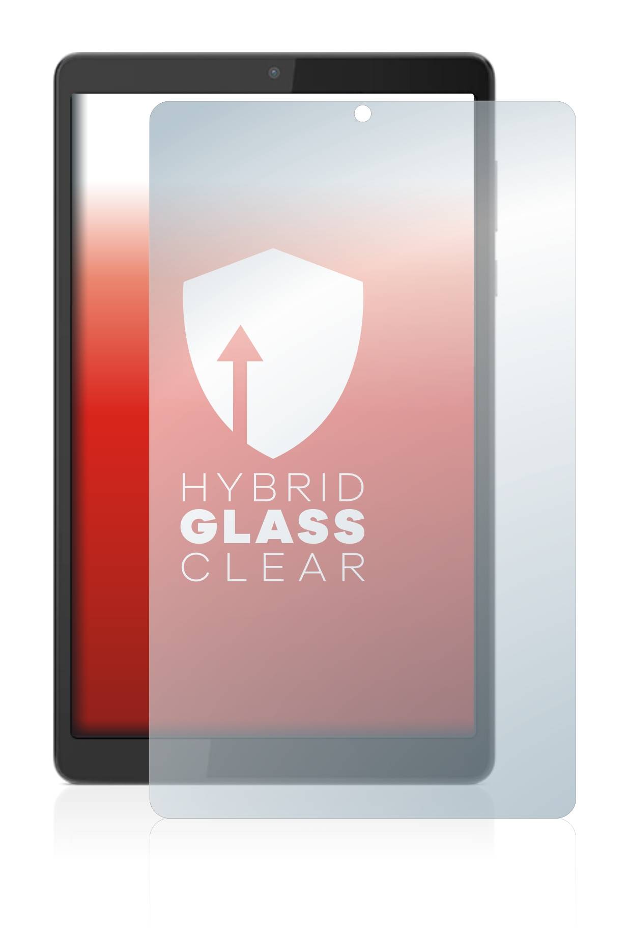 upscreen Flexible Schutz Glas Folie für Lenovo Tab M8 (4. Gen.) Schutzglas 9H Hybridglas Klar