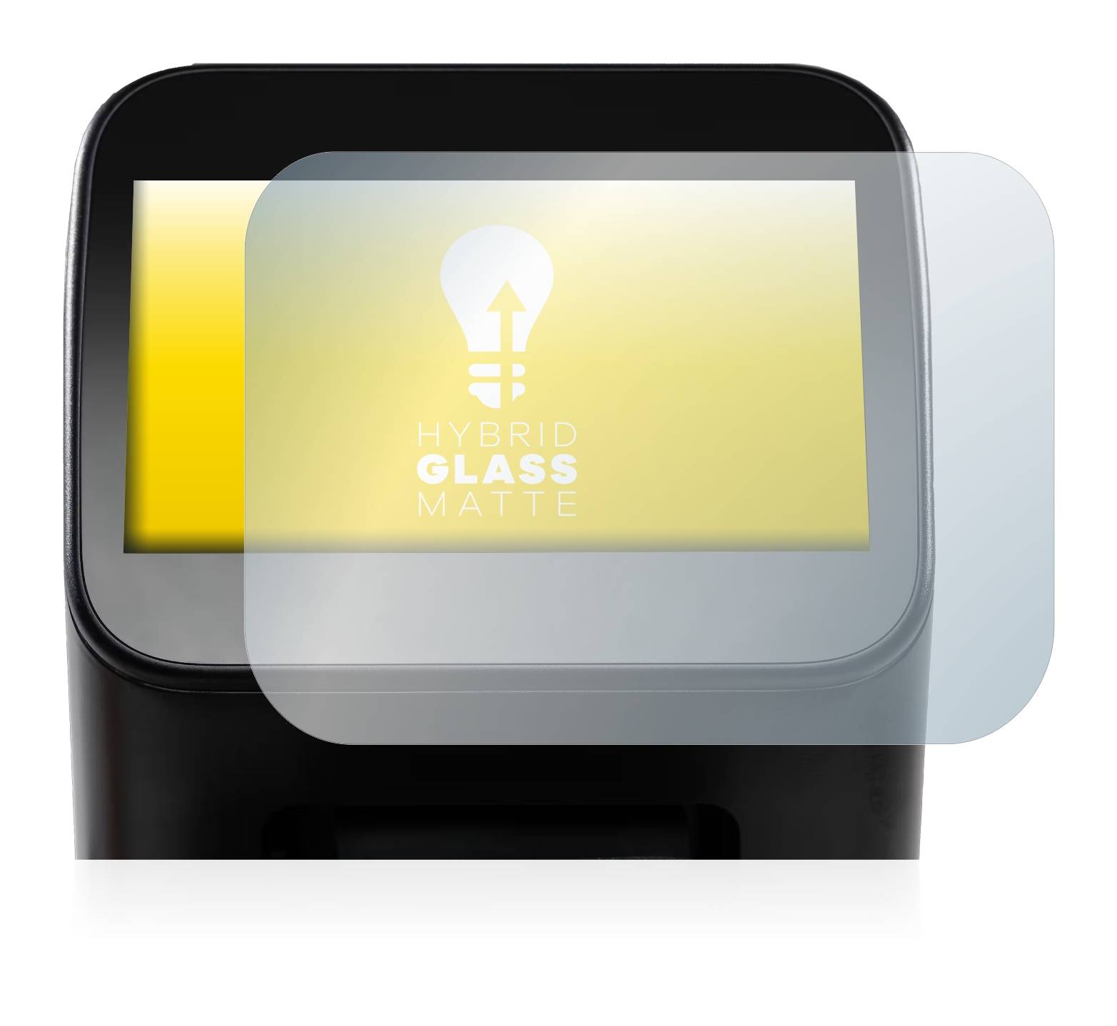 upscreen Hybrid Glass Matte Premium Schutzglas Folie für Shaper Origin