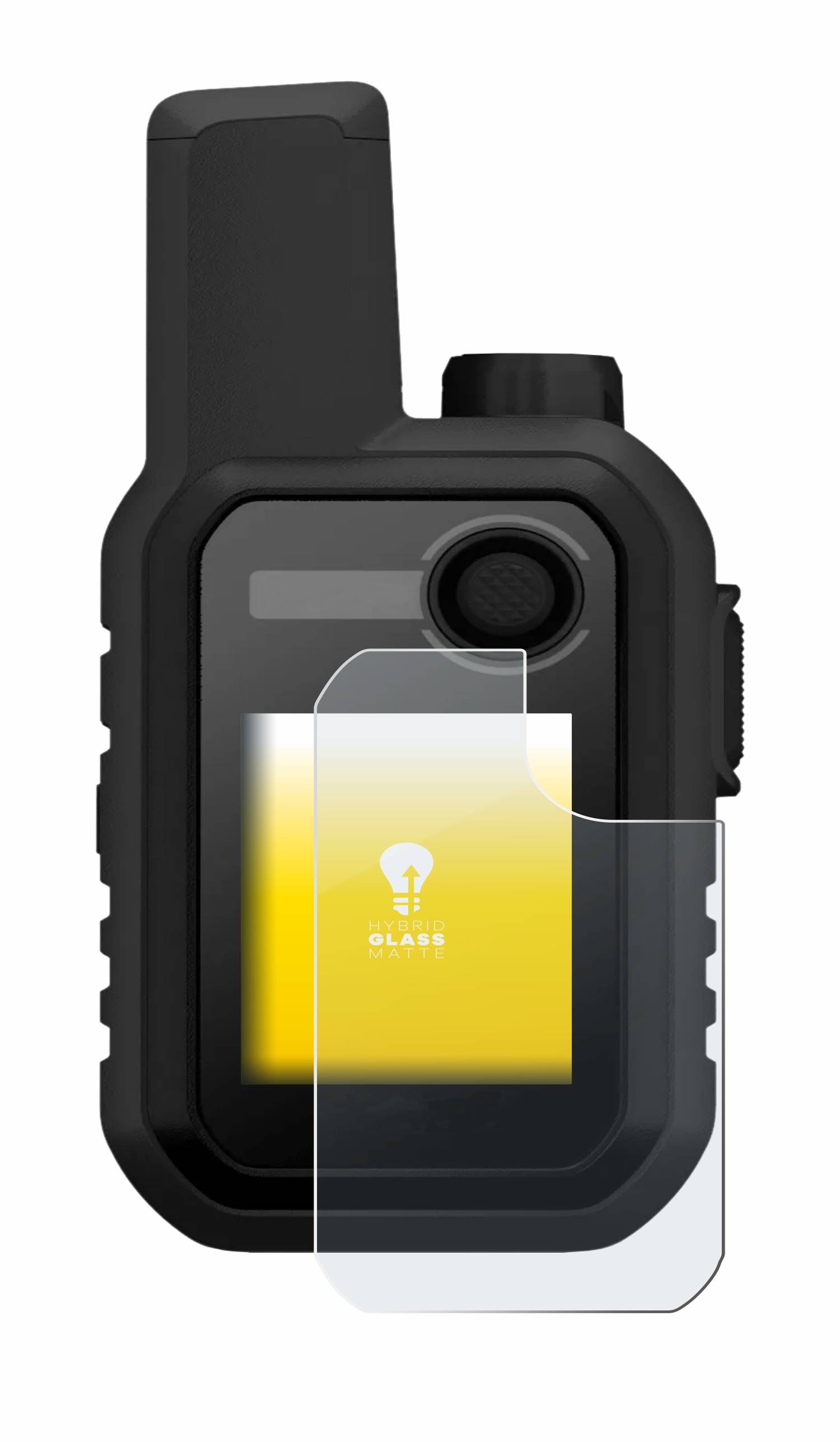 upscreen Hybrid Glass Matte Premium Schutzglas Folie für Garmin Alpha 10
