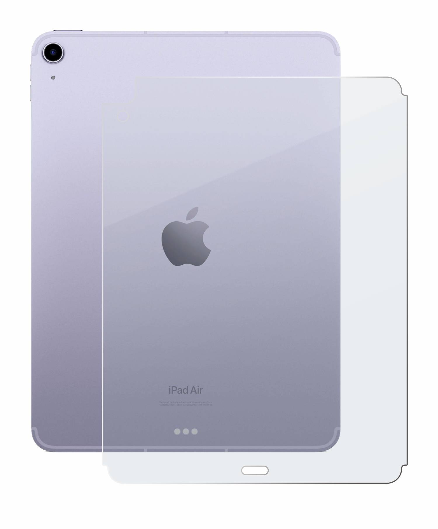 upscreen Hybrid Glass Matte Premium Schutzglas Folie für Apple iPad Air 5 WiFi 2022