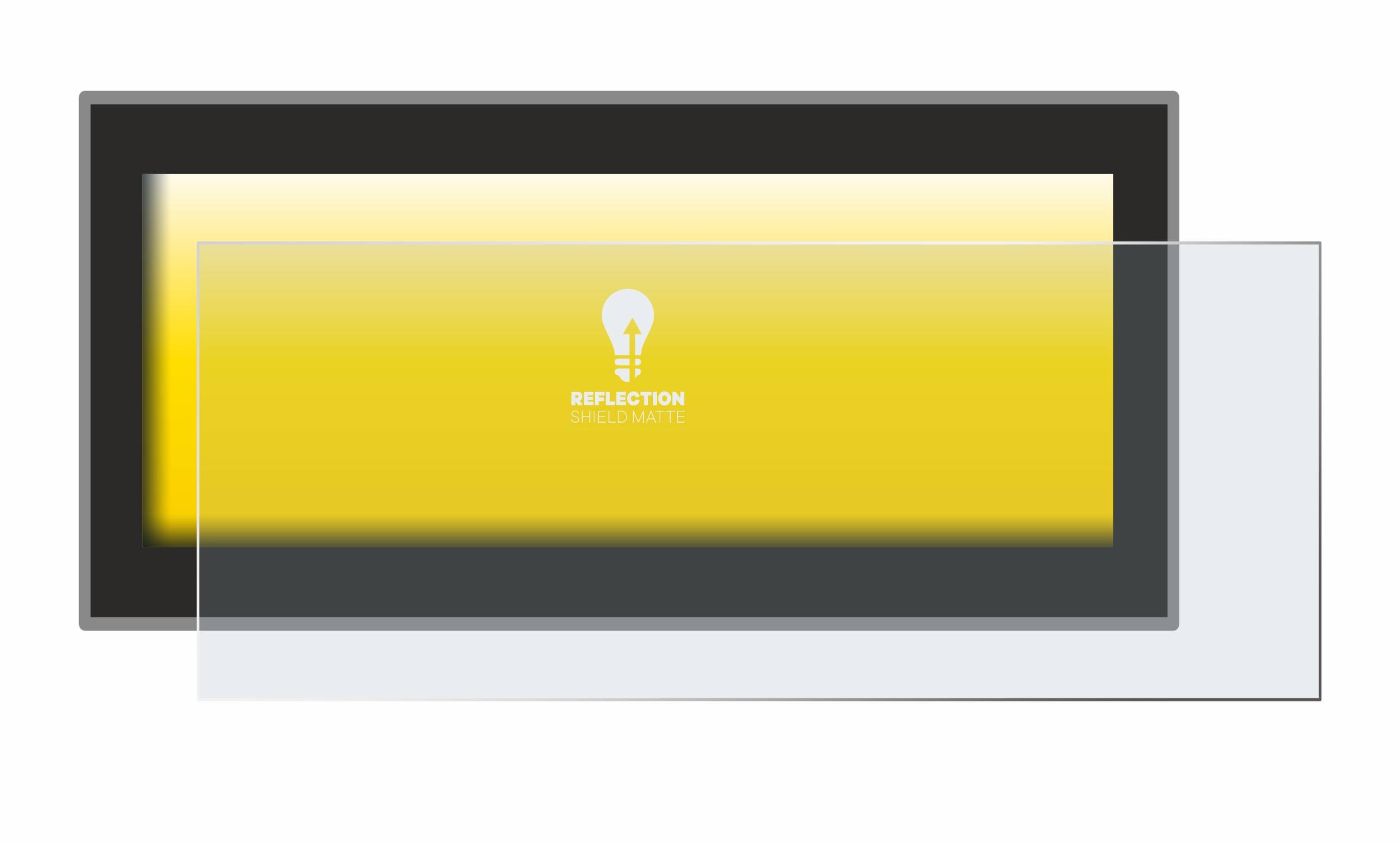 upscreen Schutzfolie für Opel Astra L 2022 Navigationssystem Folie Matt Entspiegelt Anti-Reflex