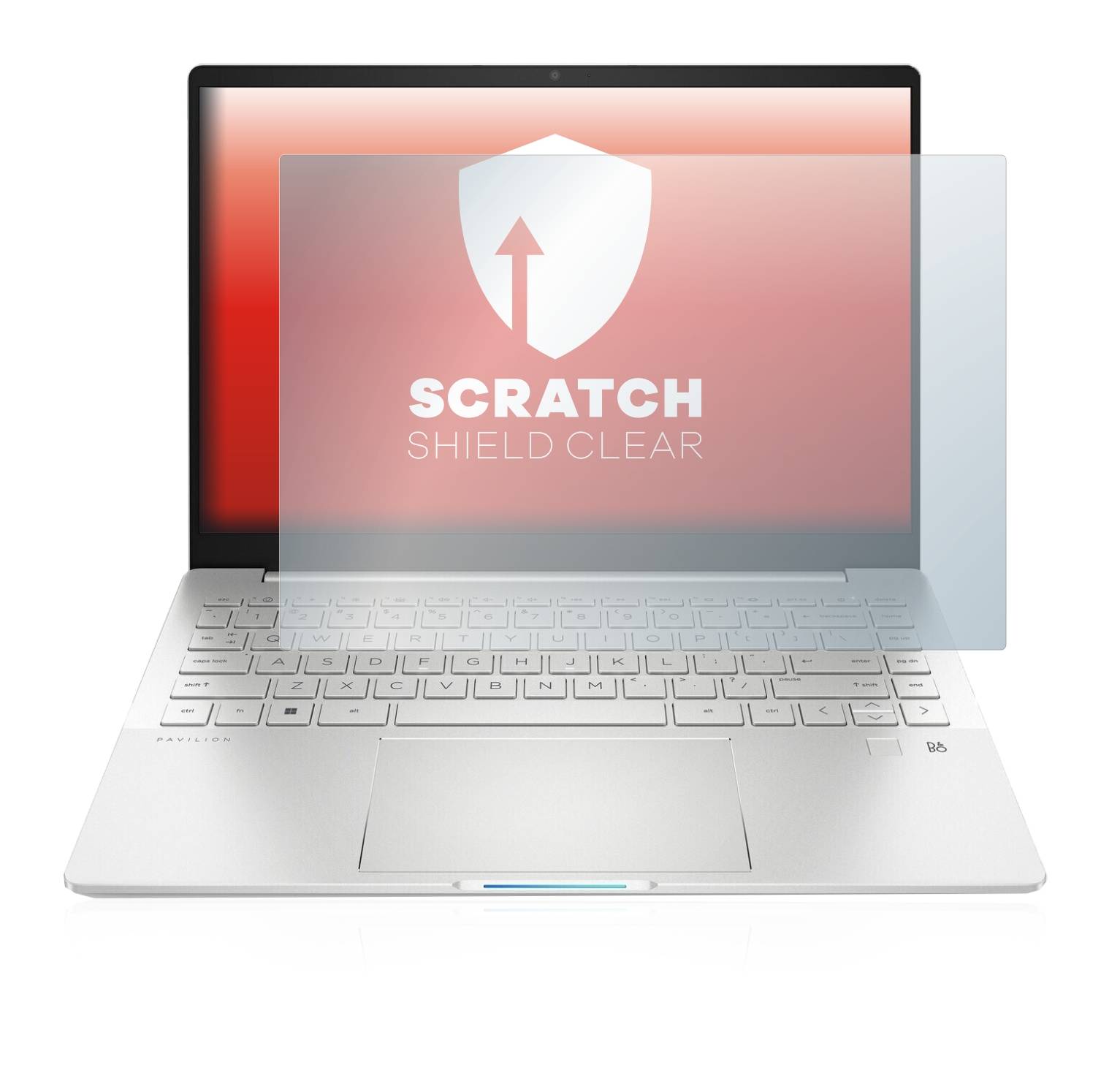 upscreen Scratch Shield Clear Premium Displayschutzfolie für HP Pavilion Plus