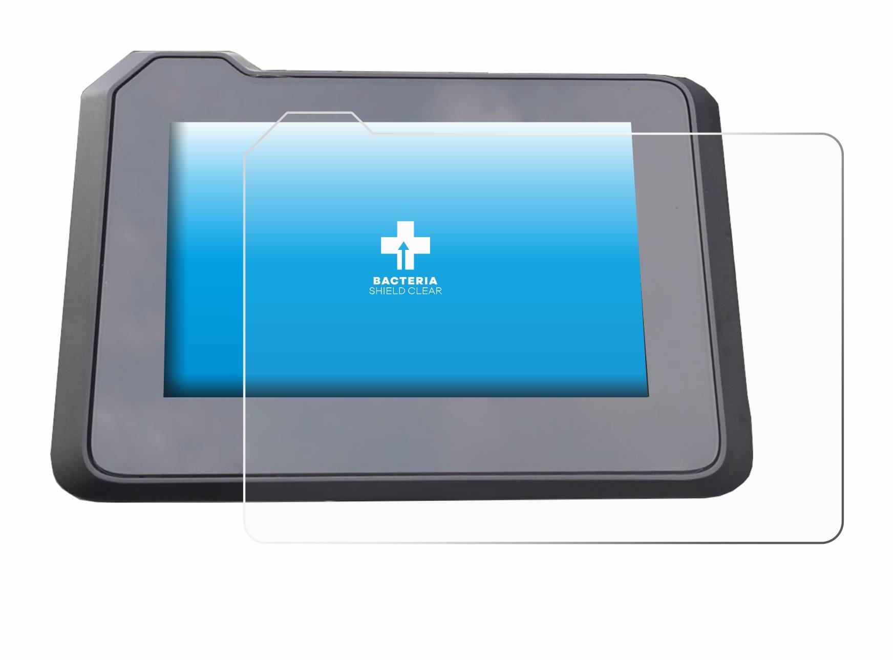 upscreen Bacteria Shield Clear Premium Antibakterielle Displayschutzfolie für Husqvarna