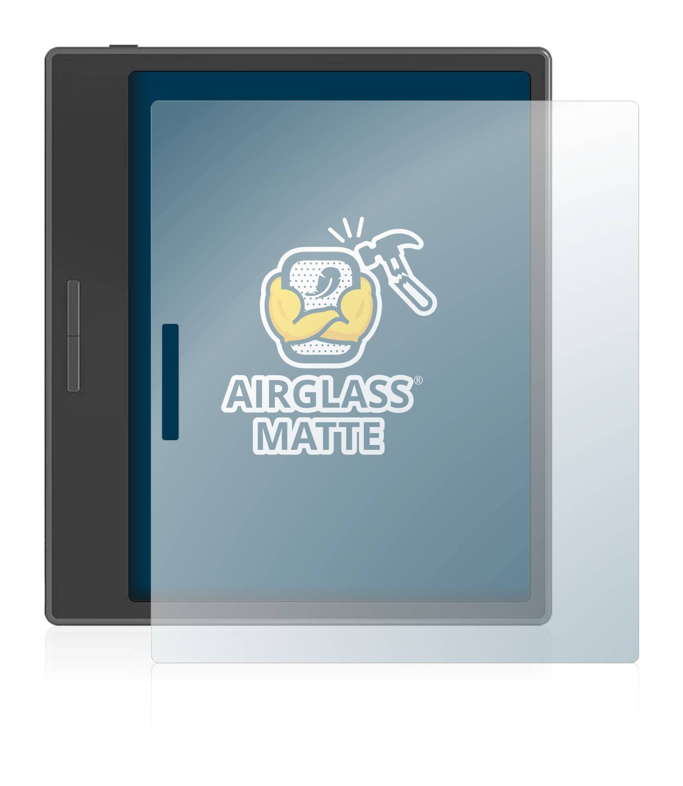 BROTECT AirGlass Matte Schutzglas Folie für Onyx Boox Leaf 2 Black