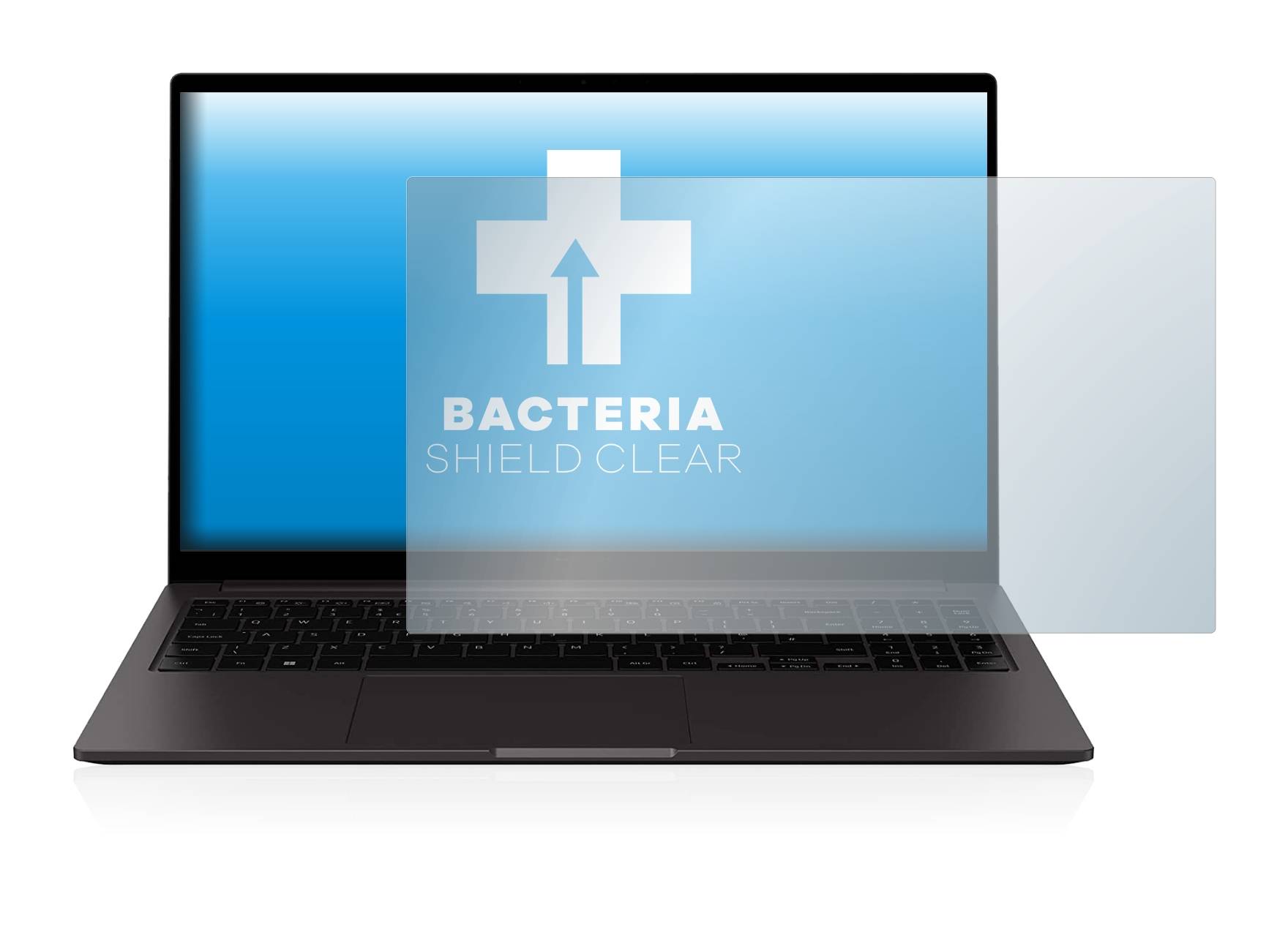 upscreen Bacteria Shield Clear Premium Antibakterielle Displayschutzfolie für Samsung Galaxy