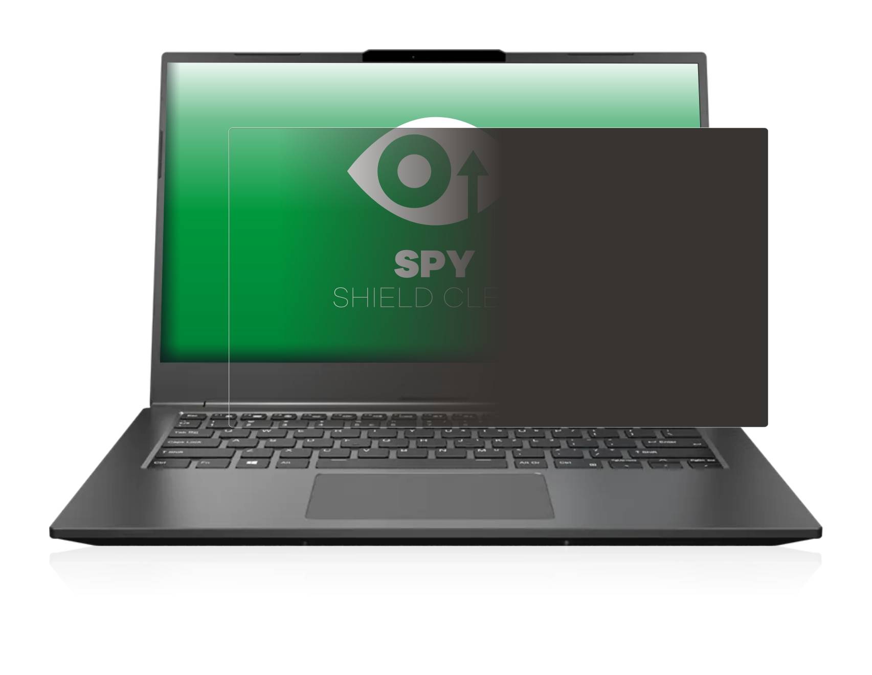 upscreen Spy Shield Clear Premium Blickschutzfolie für Gigabyte