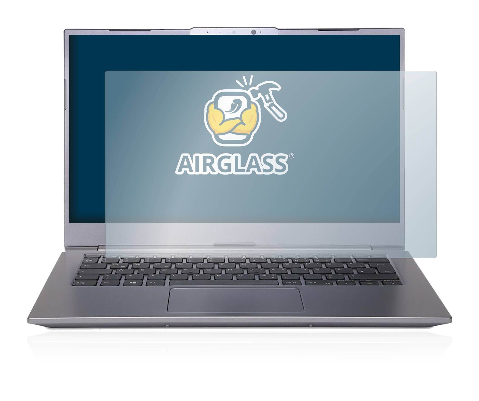 BROTECT AirGlass Schutzglas Folie für Wortmann Terra Mobile