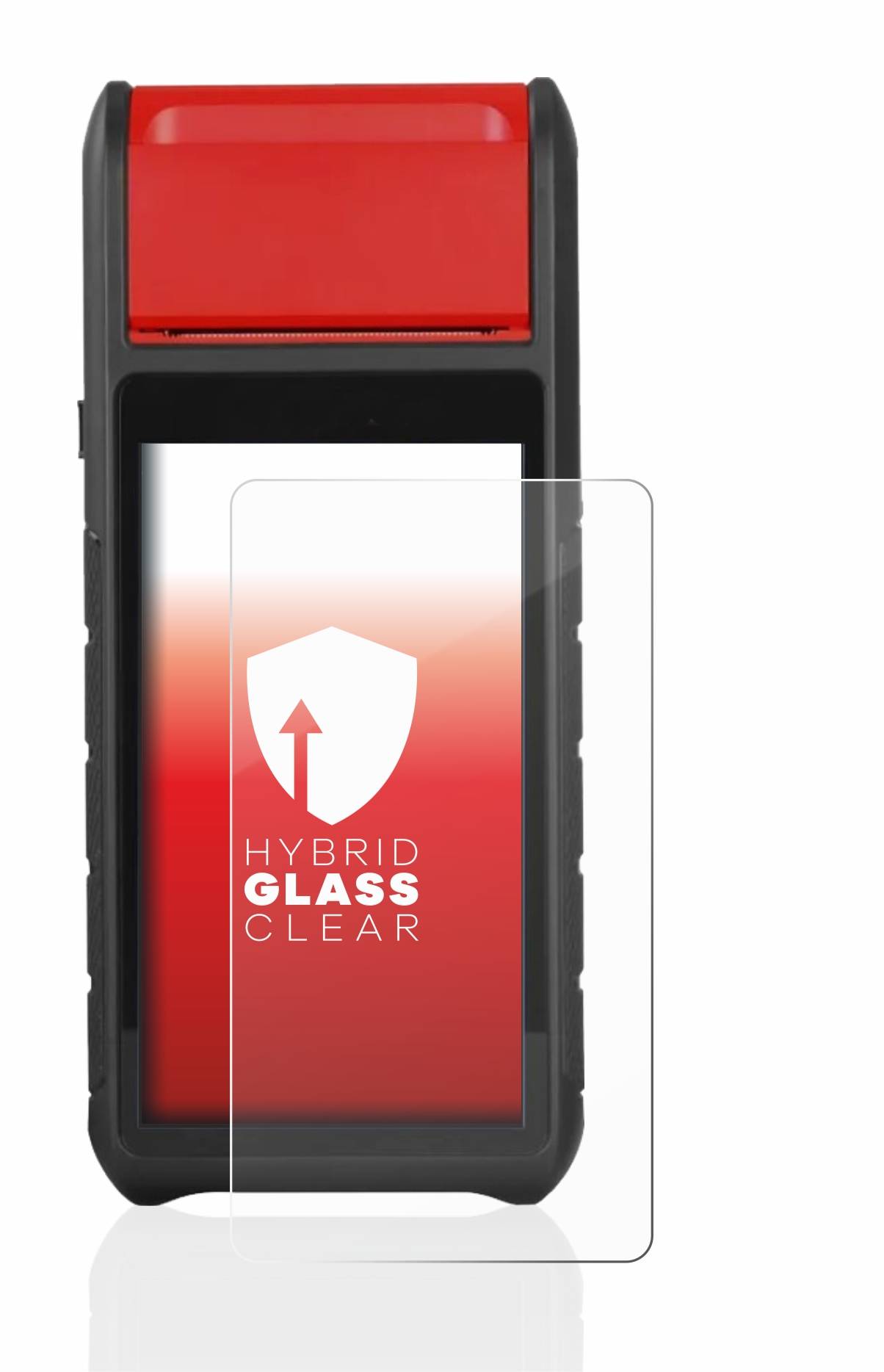 upscreen Flexible Schutz Glas Folie für Autel MaxiBAS BT608 Schutzglas 9H Hybridglas Klar