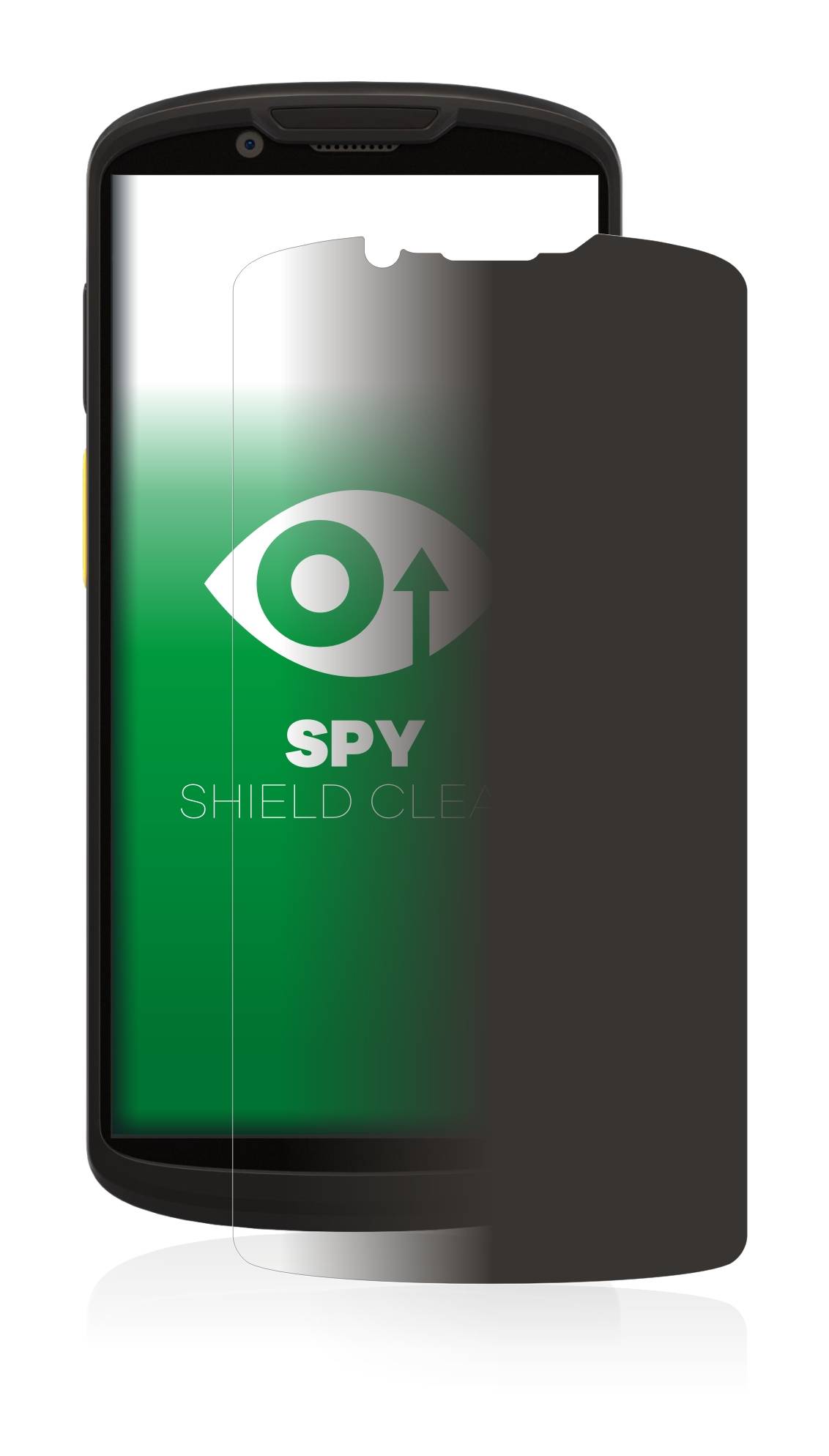 upscreen Spy Shield Clear Premium Blickschutzfolie für Zebra