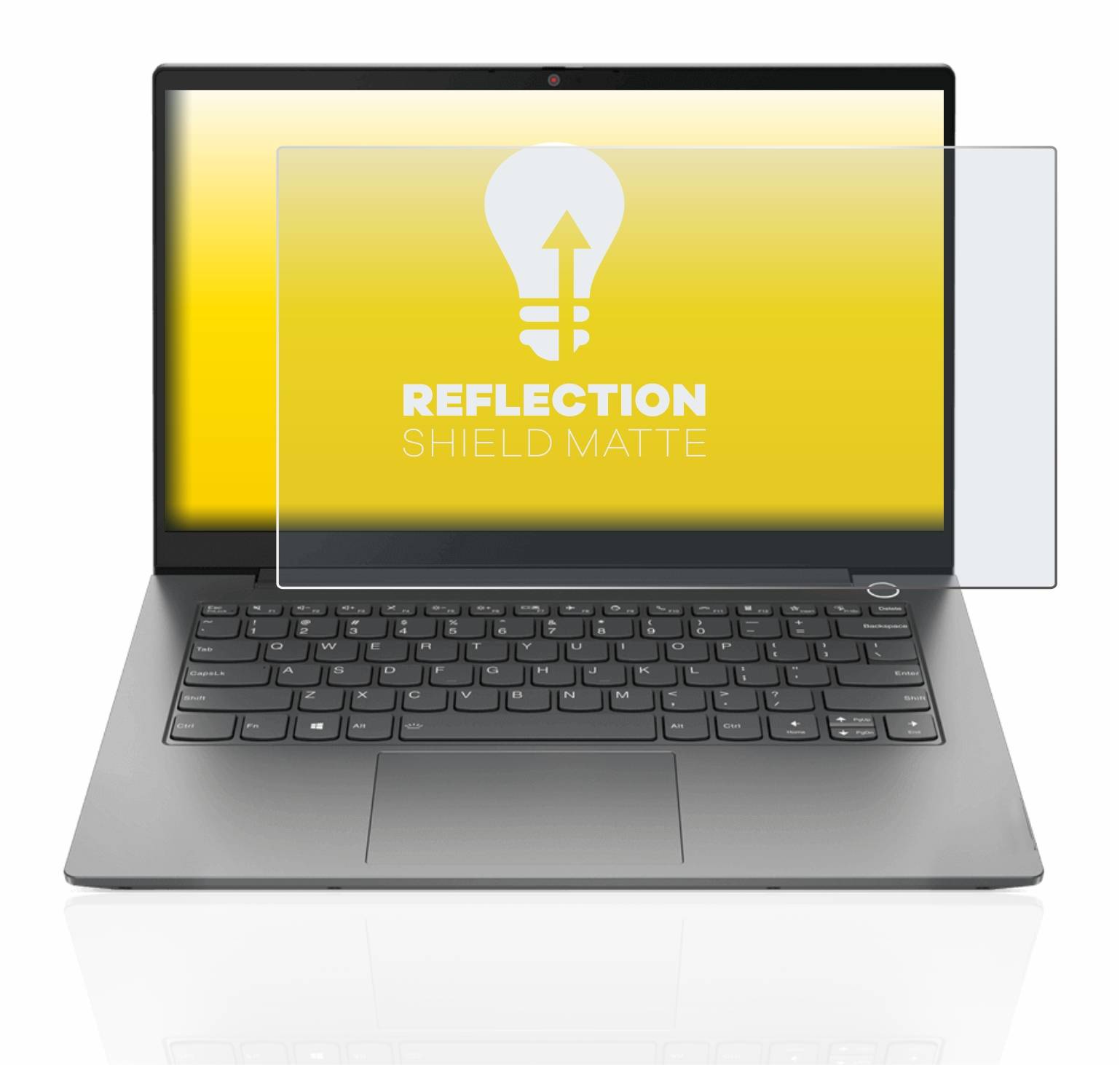 upscreen Reflection Shield Matte Premium Displayschutzfolie für Lenovo ThinkBook 14 Gen