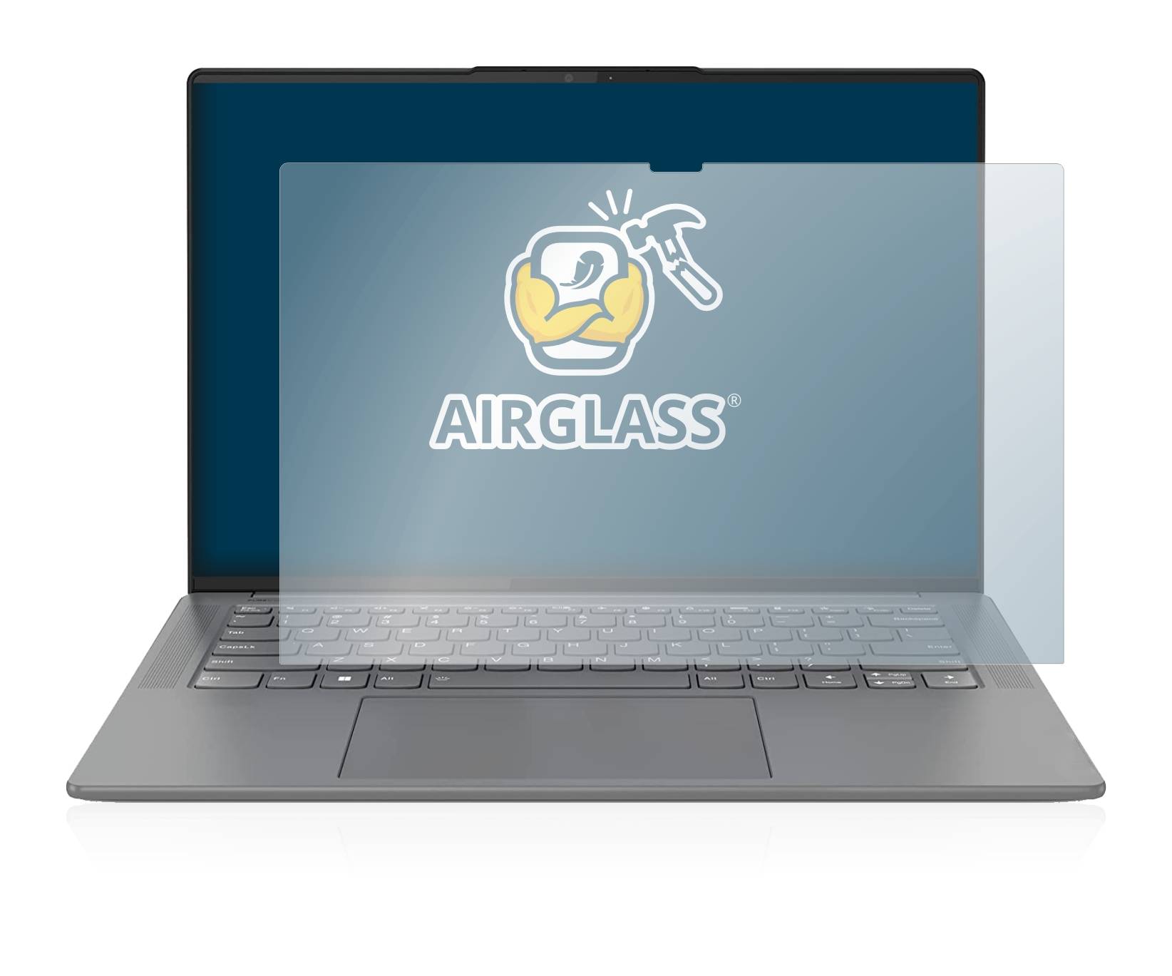 BROTECT AirGlass Schutzglas Folie für Lenovo Yoga Slim 7 Pro