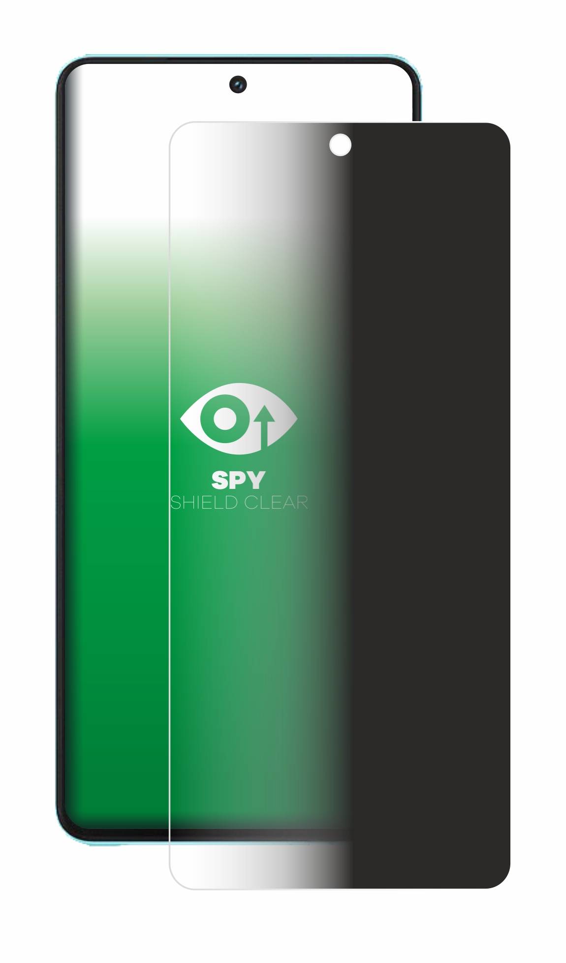 upscreen Blickschutzfolie für vivo iQOO Neo 7 Anti-Spy Privacy Blaulichtschutz Sichtschutzfolie