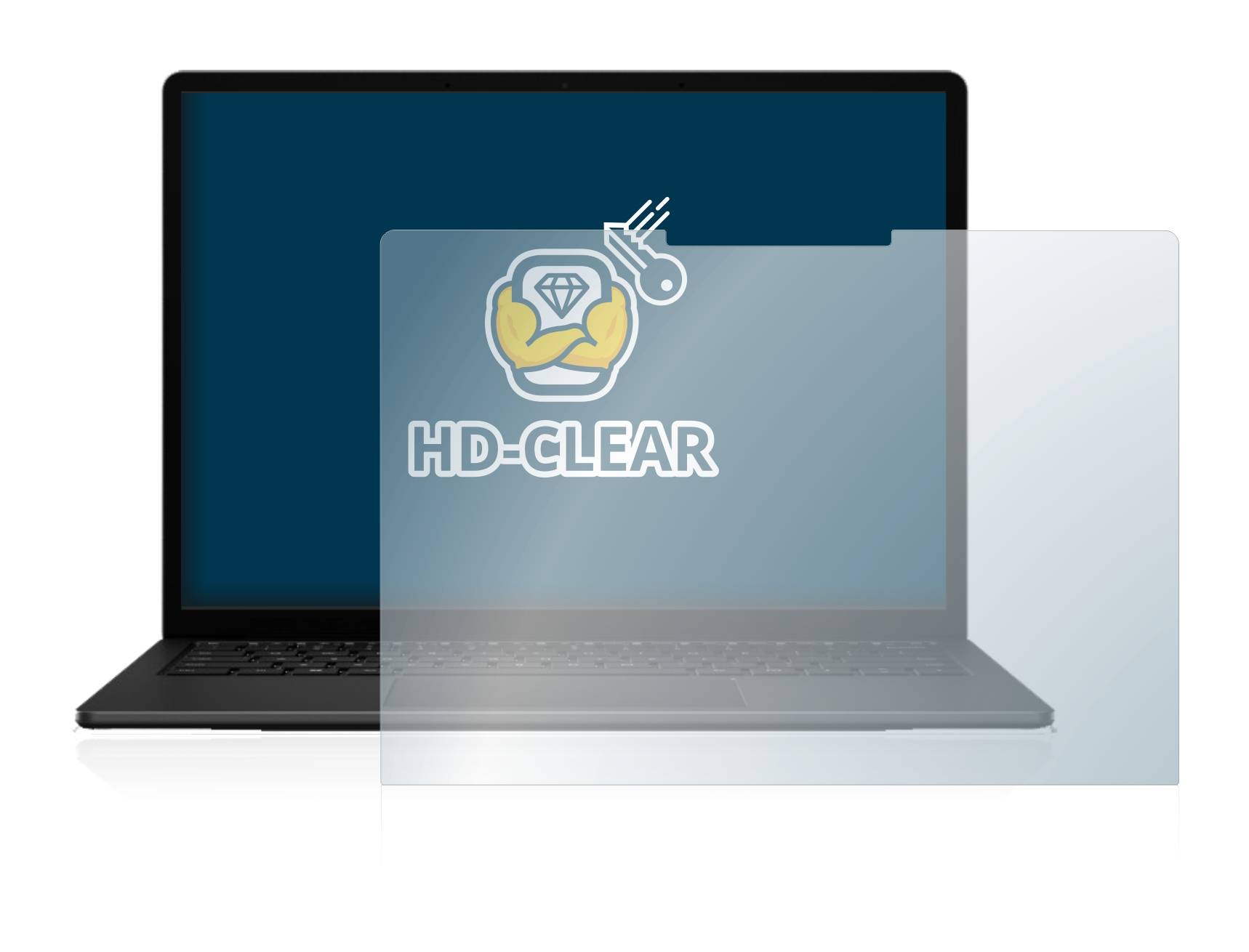 BROTECT Schutzfolie für Microsoft Surface Laptop 5 15" Folie Klar Transparent