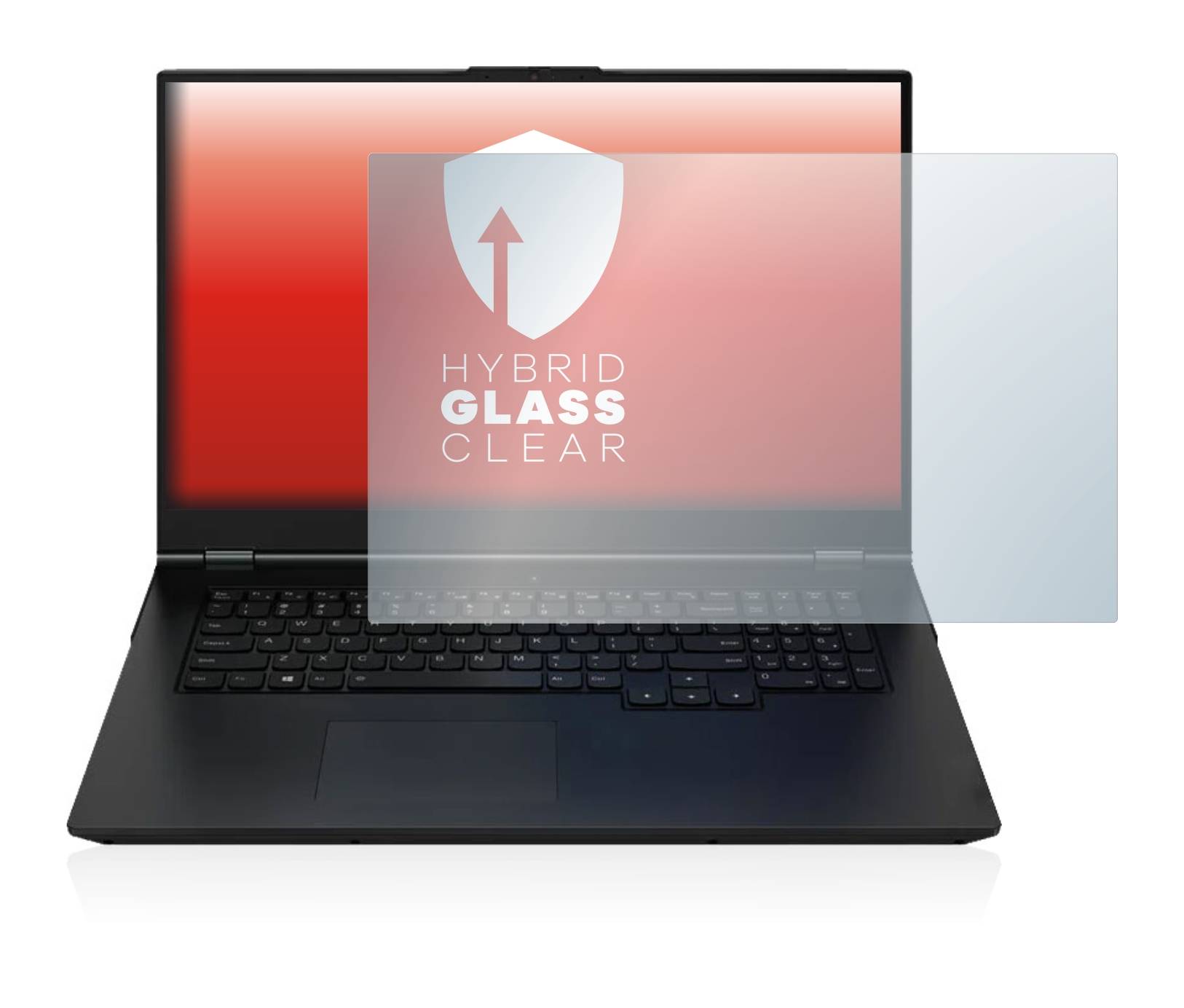 upscreen Hybrid Glass Clear Premium Schutzglas Folie für Zenec