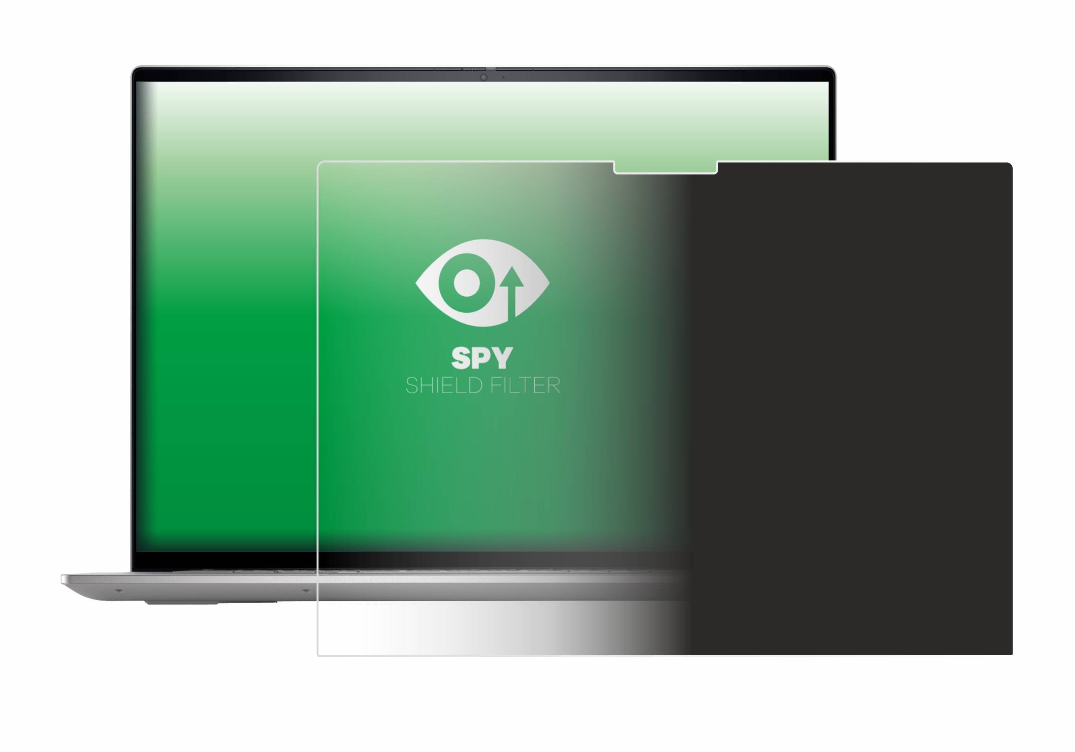 upscreen Spy Shield Filter Premium Blickschutzfilter für Dell Inspiron