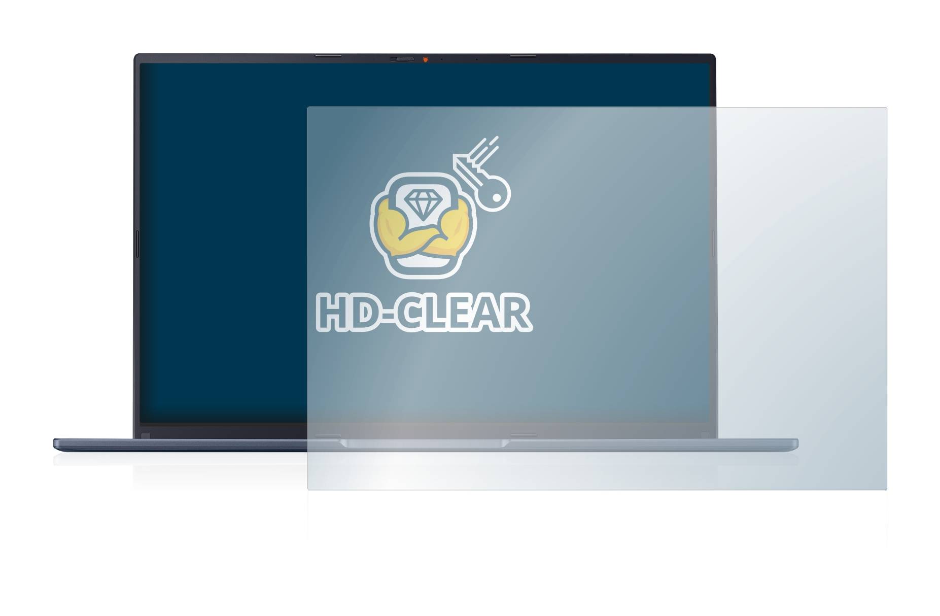BROTECT Schutzfolie für ASUS Vivobook 16X OLED K3605 Folie Klar Transparent