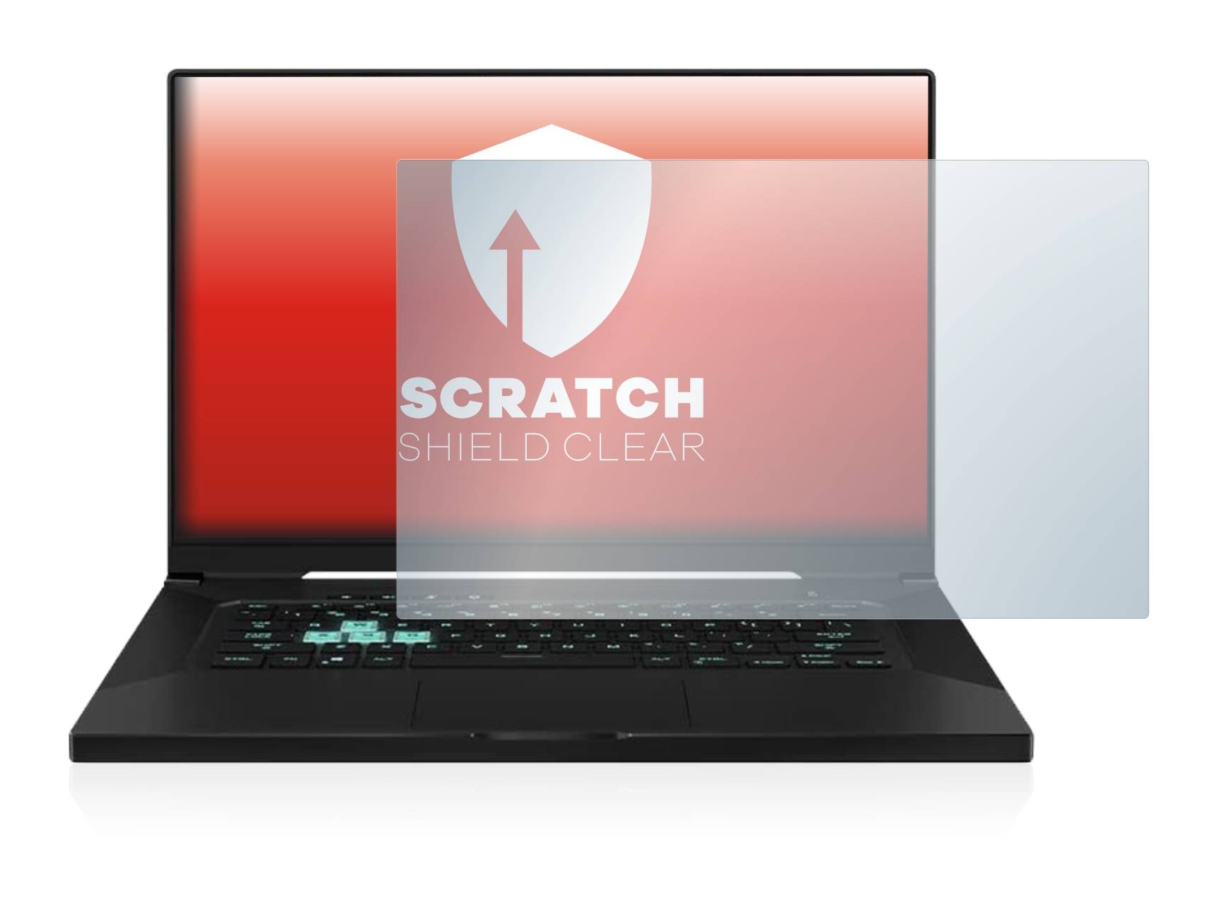 upscreen Scratch Shield Clear Premium Displayschutzfolie für Asus TUF Dash