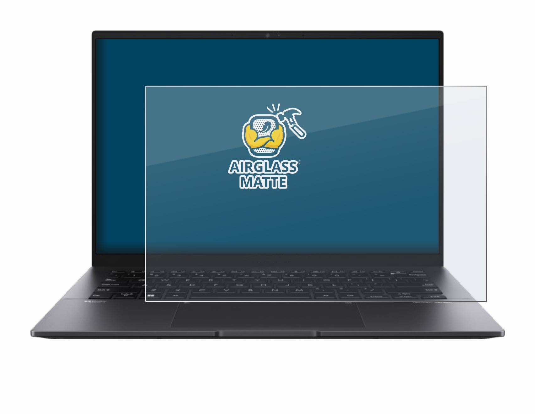 BROTECT AirGlass Matte Schutzglas Folie für Asus ZenBook