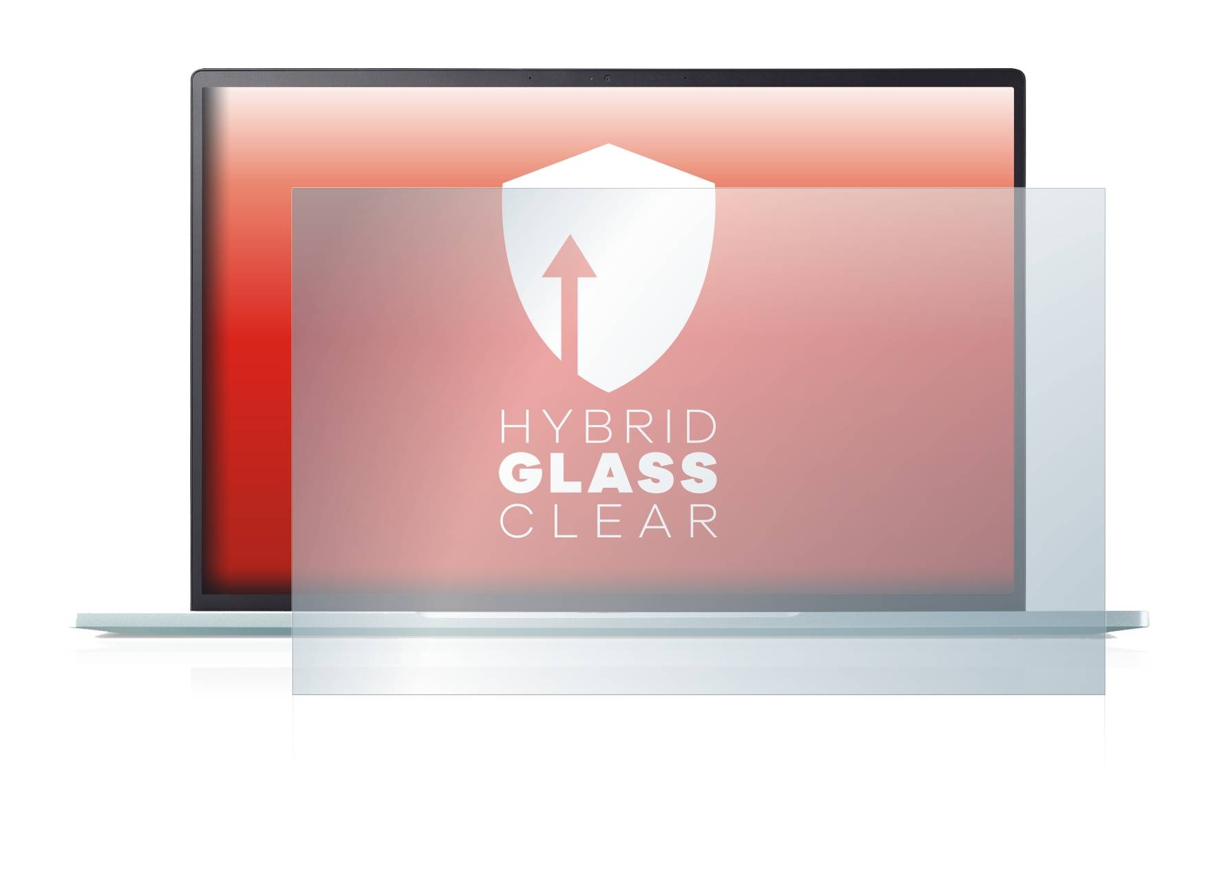 upscreen Hybrid Glass Clear Premium Schutzglas Folie für Acer Swift Edge