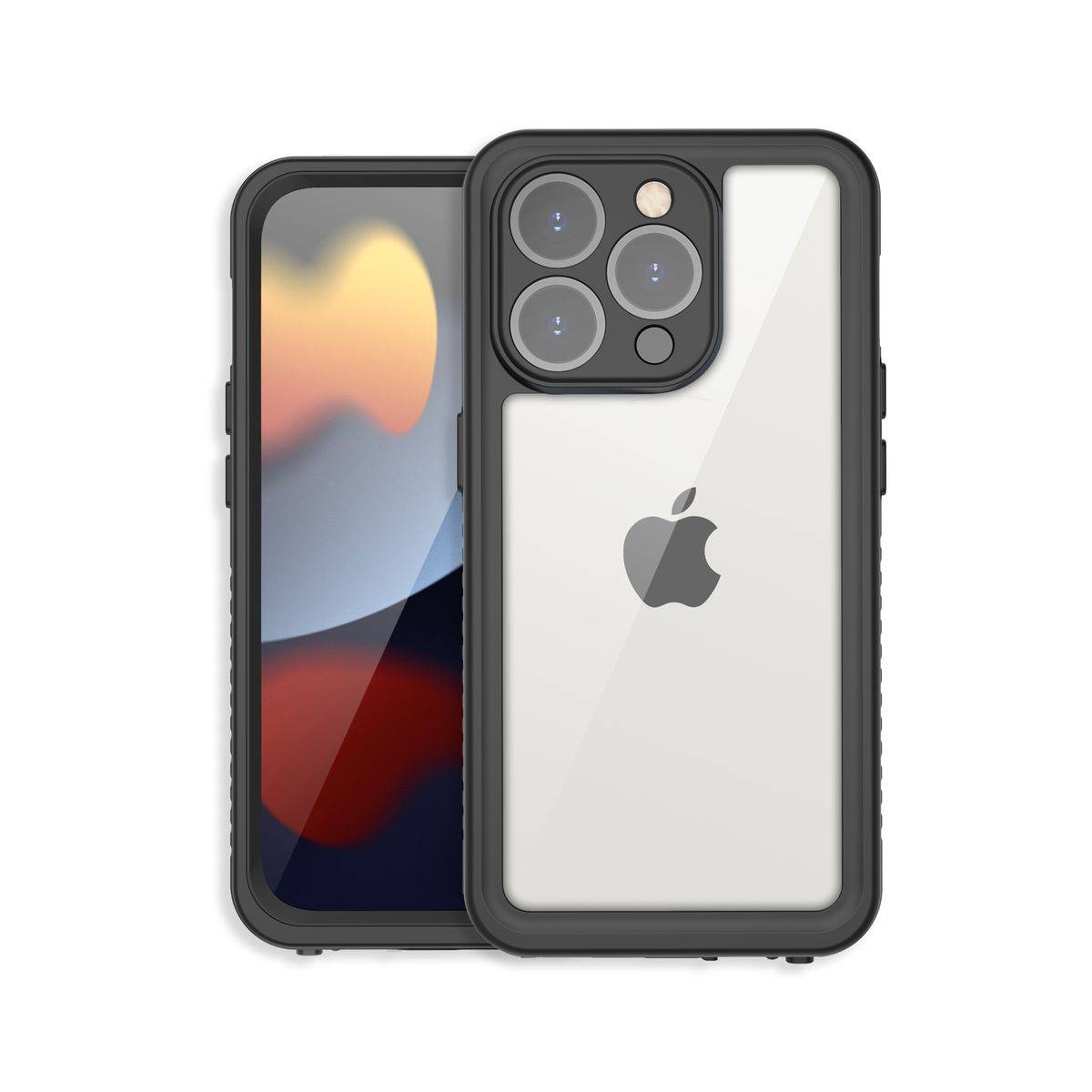 Für Apple iPhone 15 Pro Max 360 Grad Full Body Wasserdichte Hülle