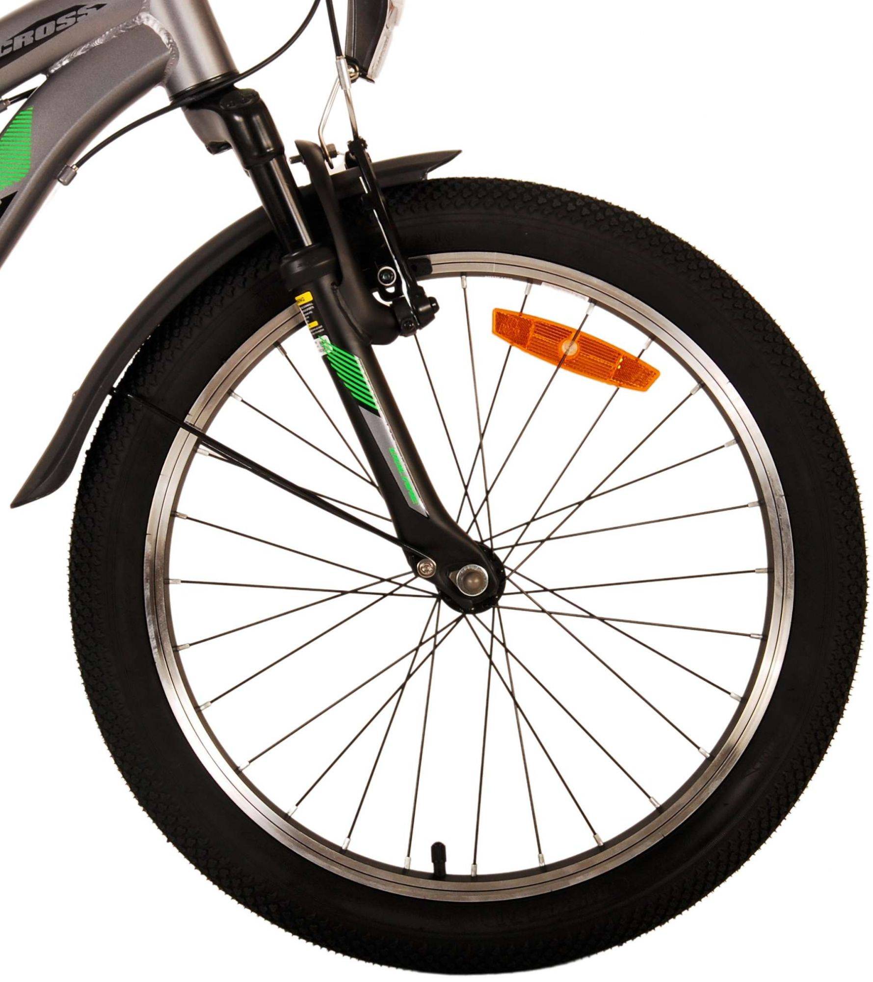 Volare Cross Childrens Bicycle - Jungen - 20 Zoll - Silber