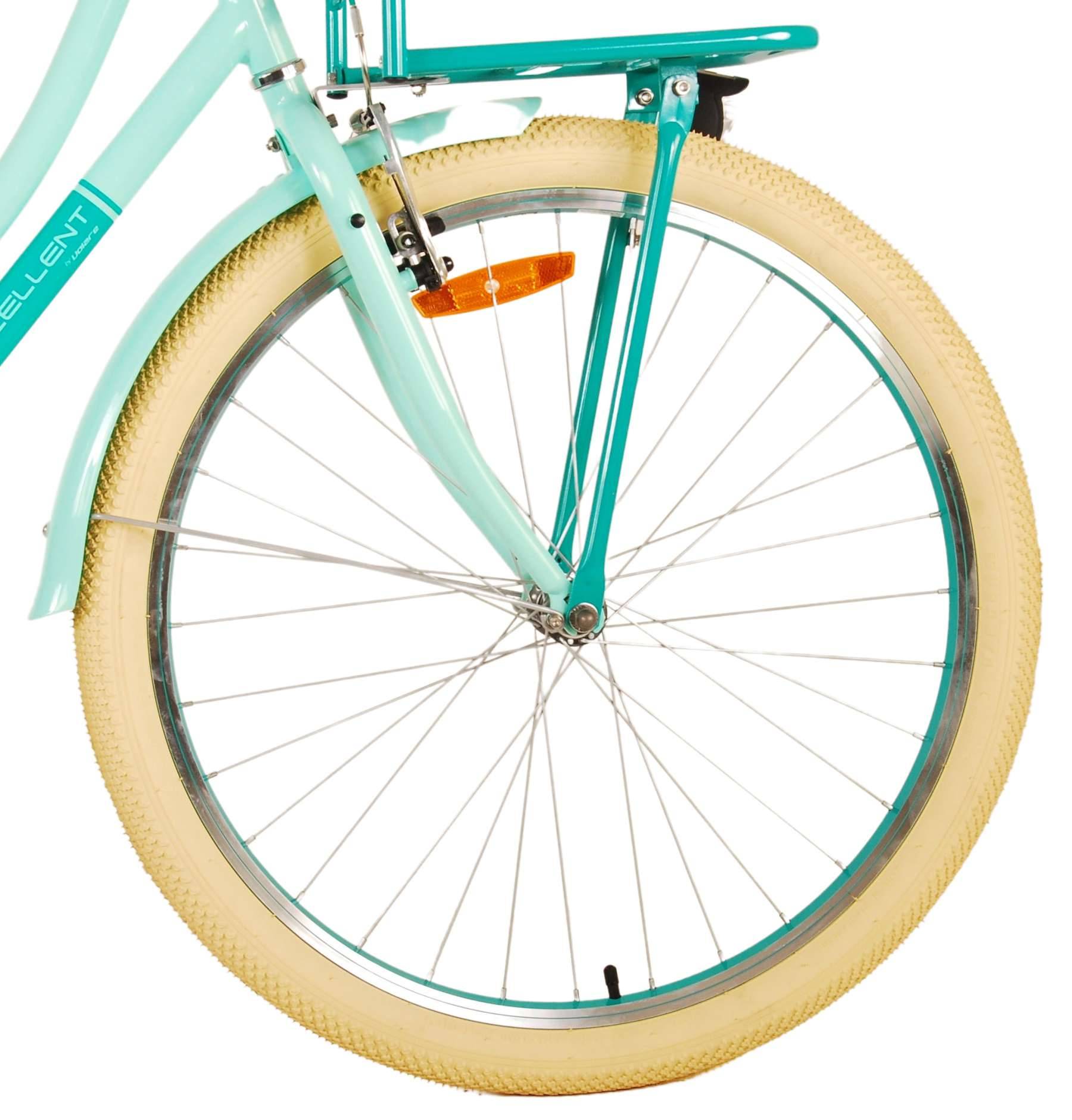 Volare Exzellente Kinderfahrrad - Mädchen - 26 Zoll - Grün - Zwei Handbremsen