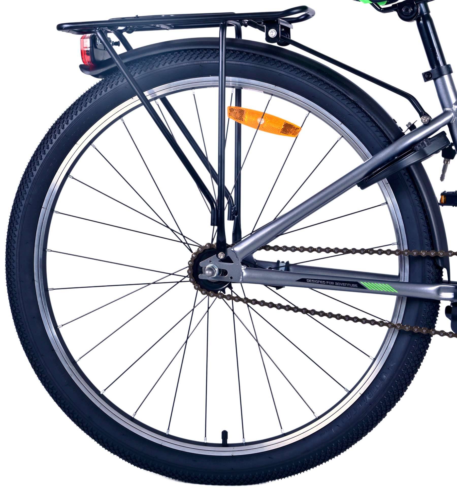 Volare Exzellente Kinderfahrrad - Mädchen - 24 Zoll - schwarz