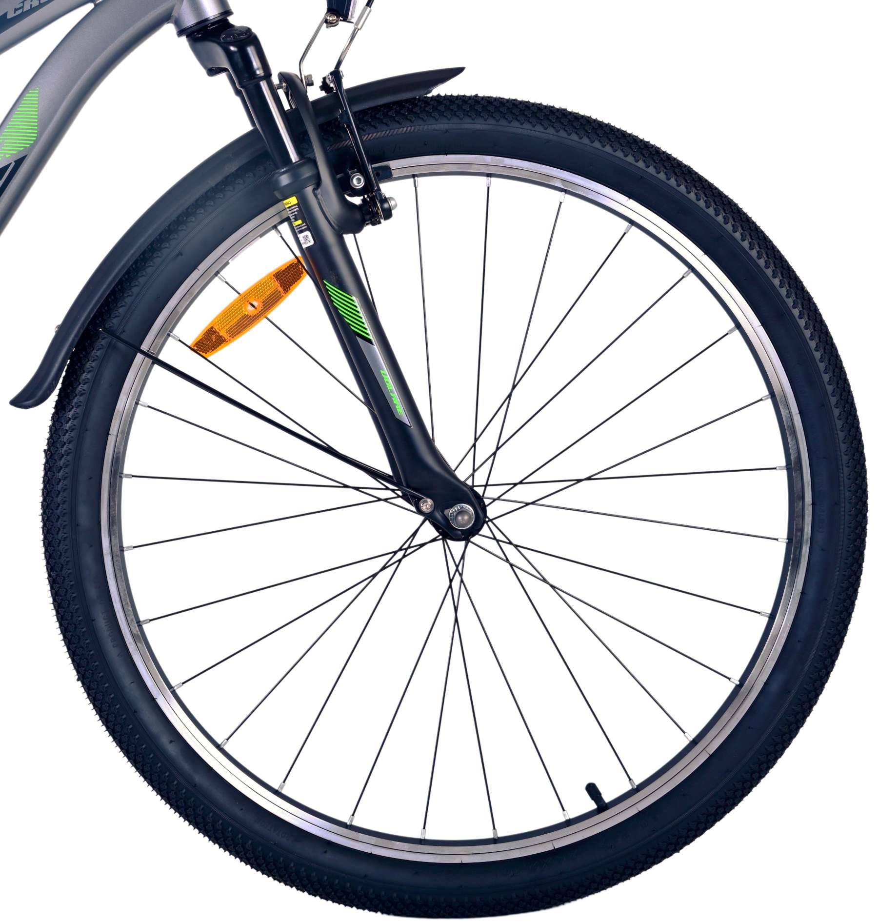 Volare Exzellente Kinderfahrrad - Mädchen - 24 Zoll - schwarz