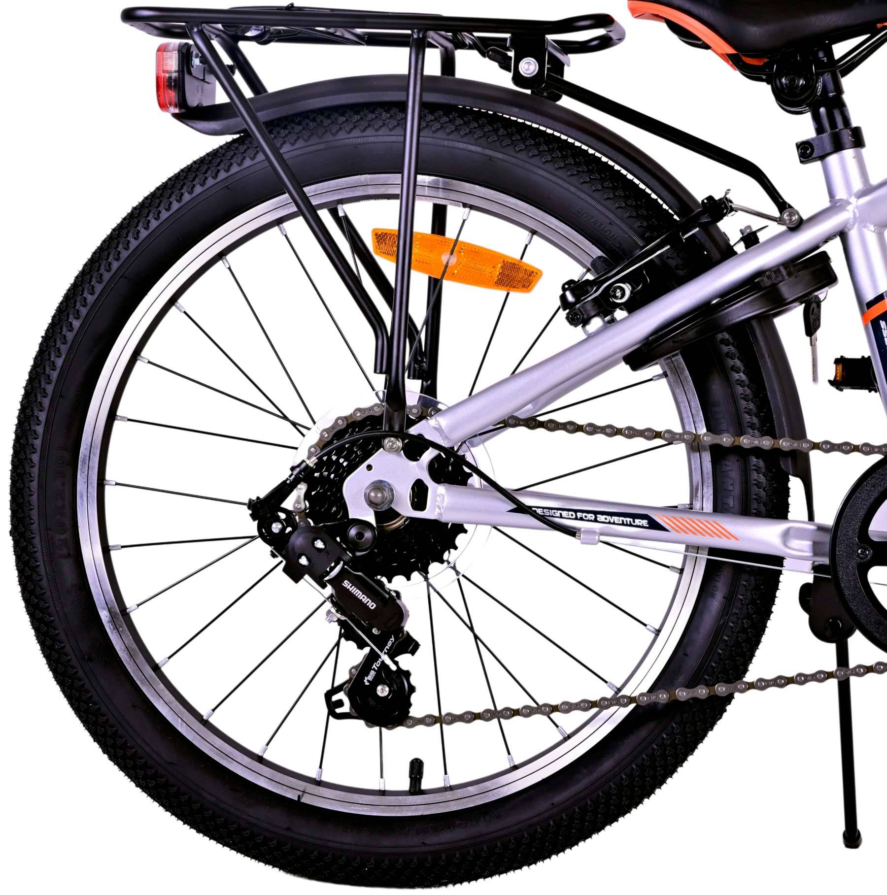 Volare Thombike Kinderbike - Jungen - 24 Zoll - schwarzblau