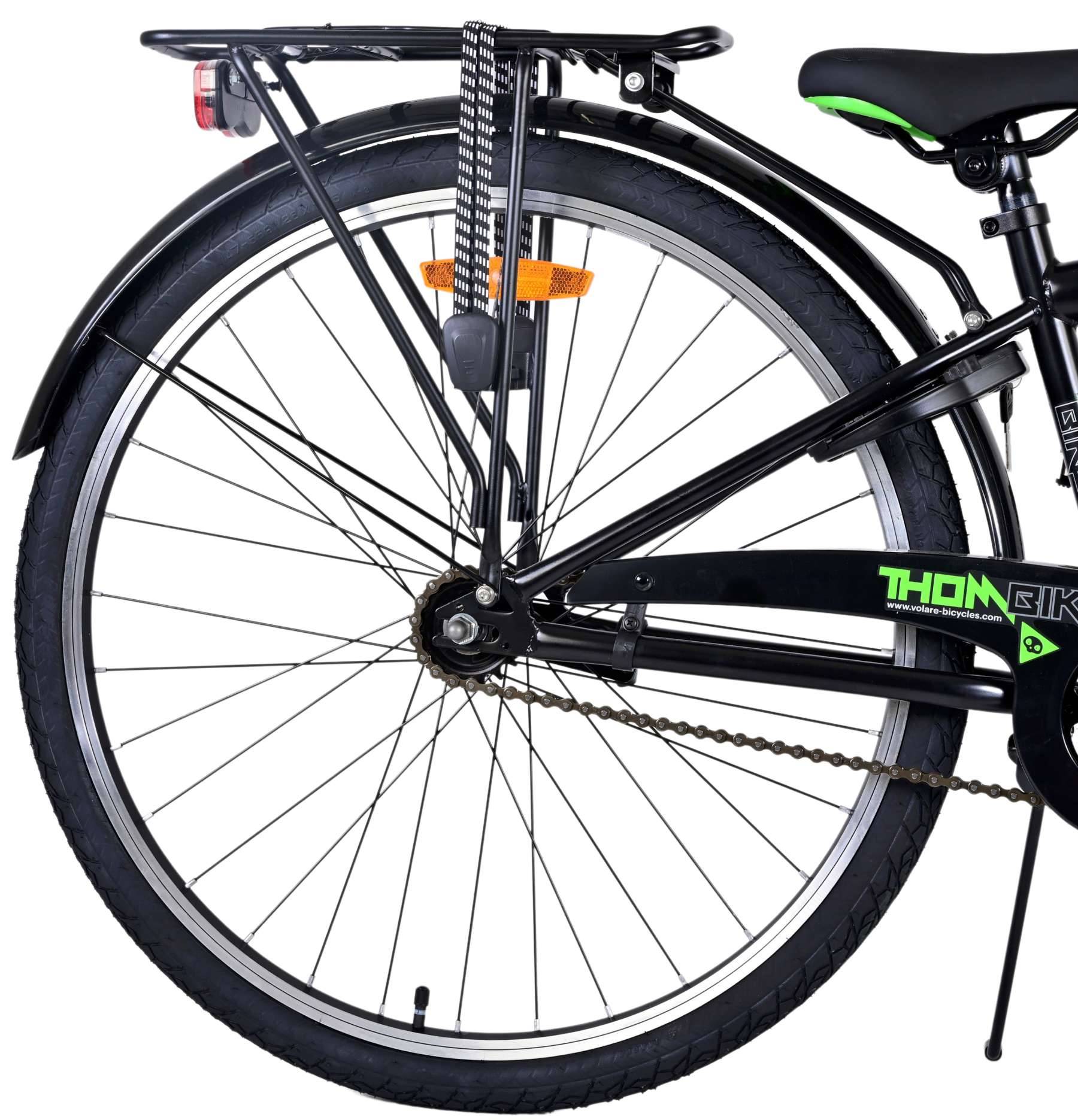 Volare Thombike Childrens Bicycle - Jungen - 26 Zoll - Schwarzes Grün - Zwei Handbremsen