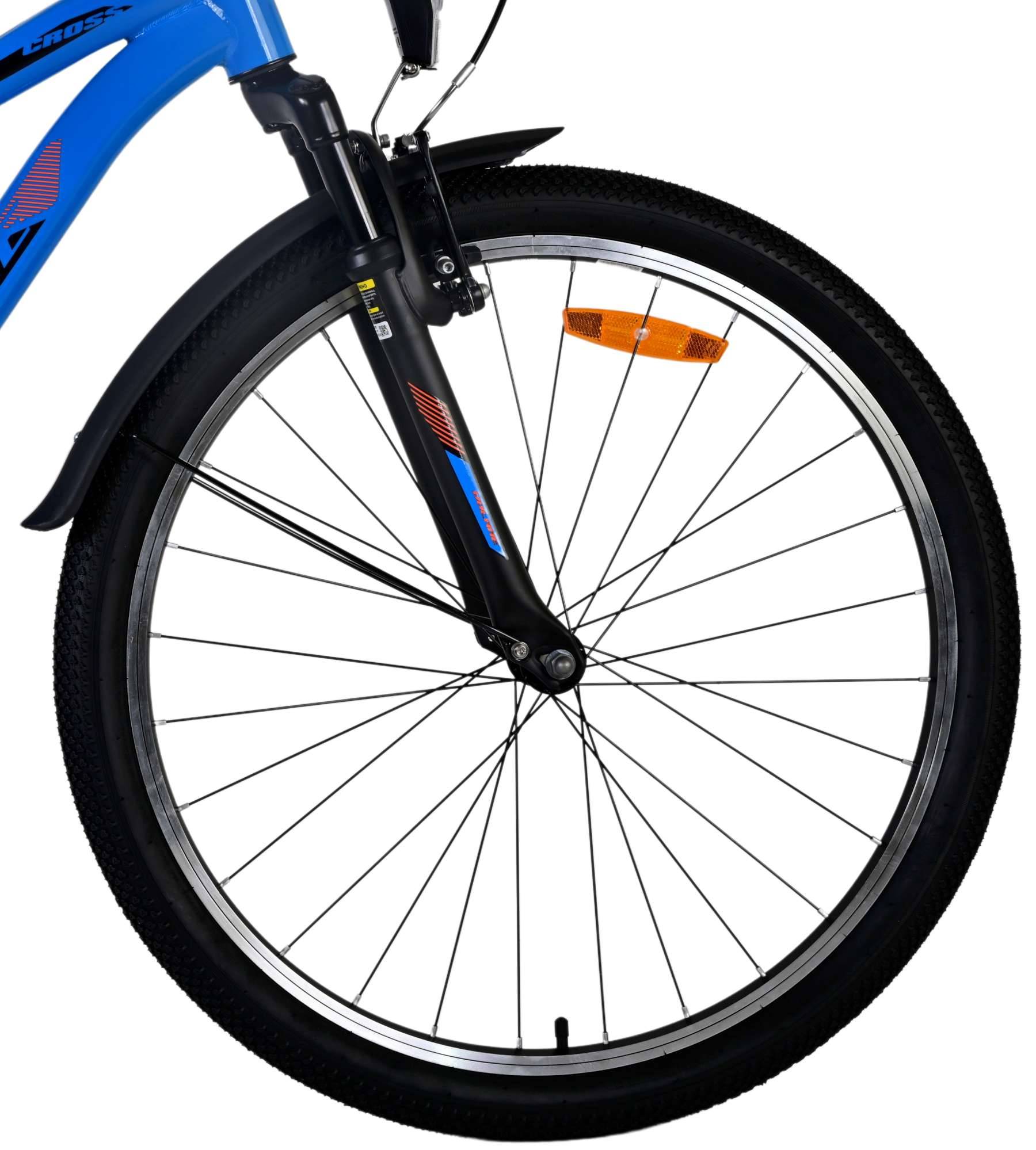 Volare Cross Childrens Bicycle - Jungen - 26 Zoll - dunkelgrau