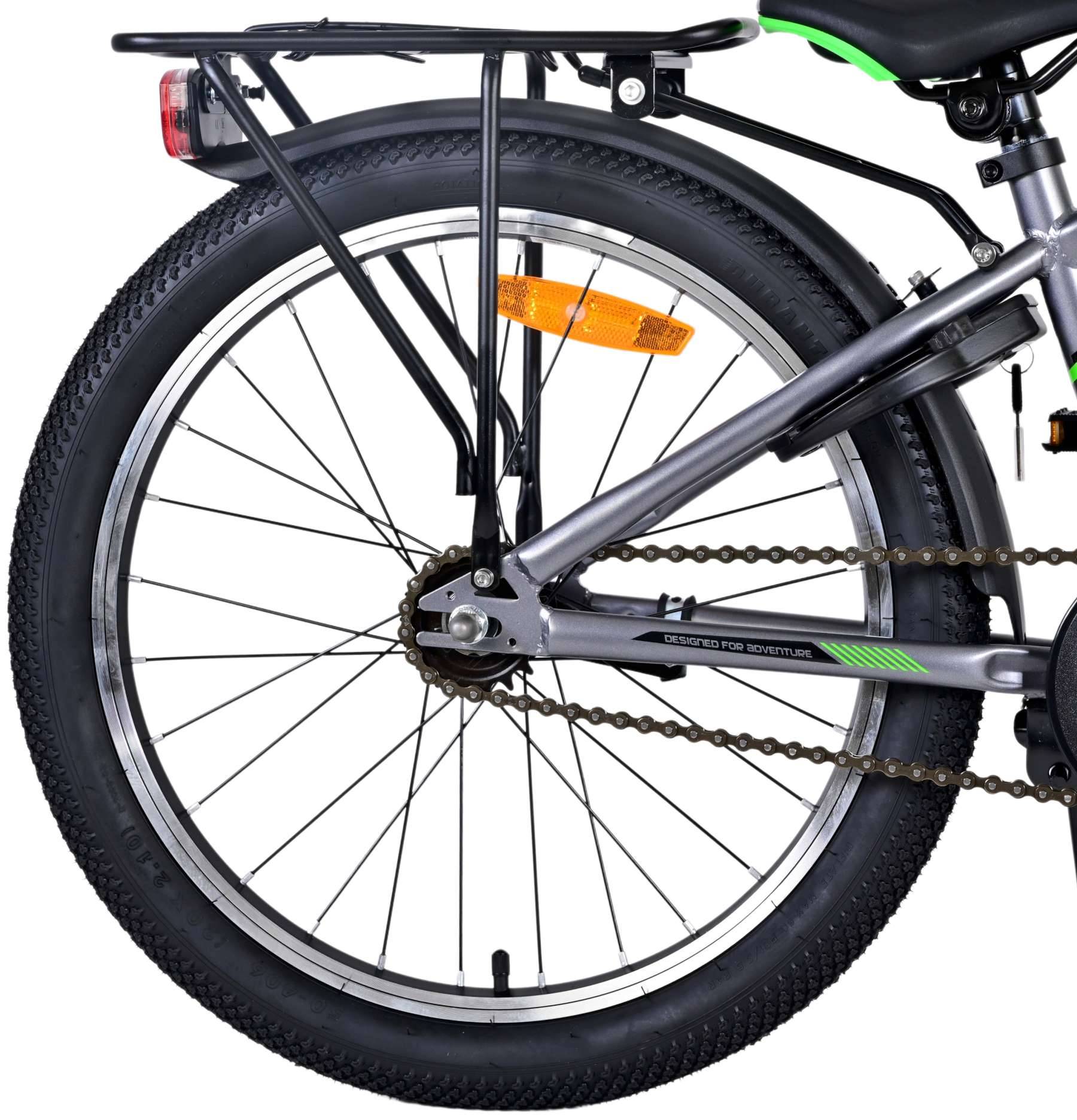 Volare Cross Childrens Bicycle - Jungen - 20 Zoll - Dunkelgrau, 6 Zahnräder