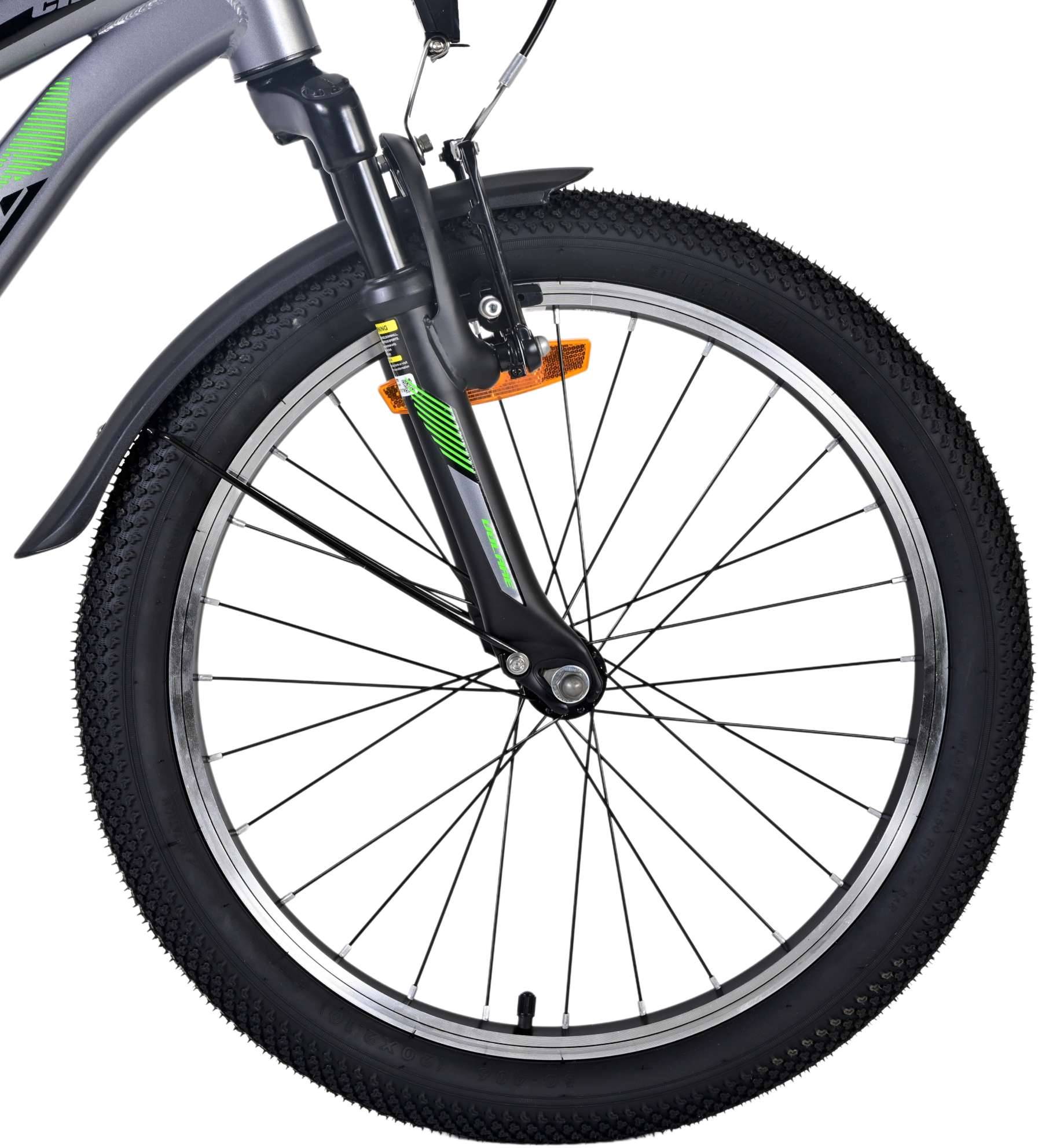 Volare Cross Childrens Bicycle - Jungen - 20 Zoll - Dunkelgrau, 6 Zahnräder
