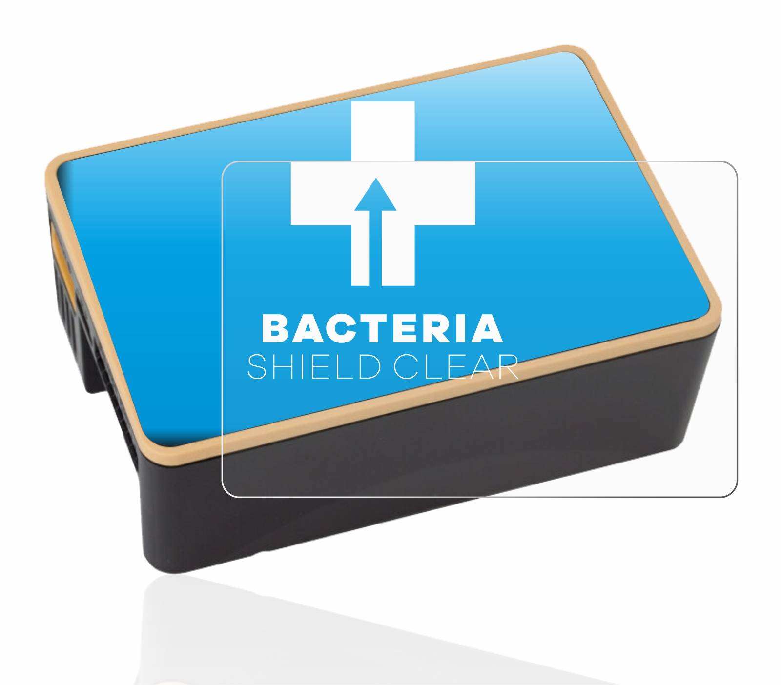 upscreen Bacteria Shield Clear Premium Antibakterielle Displayschutzfolie für Junsi iCharger