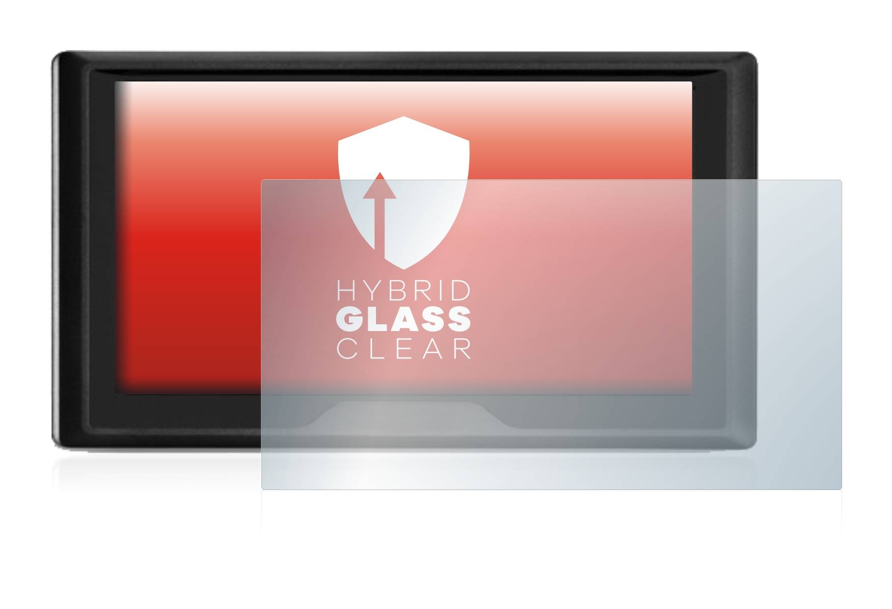 upscreen Flexible Schutz Glas Folie für Garmin Drive 61 LMT-S Schutzglas 9H Hybridglas Klar