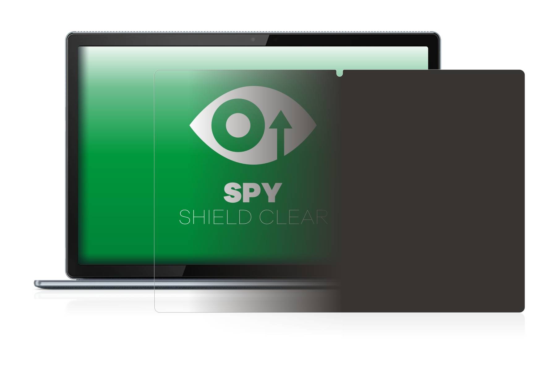 upscreen Spy Shield Clear Premium Blickschutzfolie für Lenovo IdeaPad Duet 5i (12,