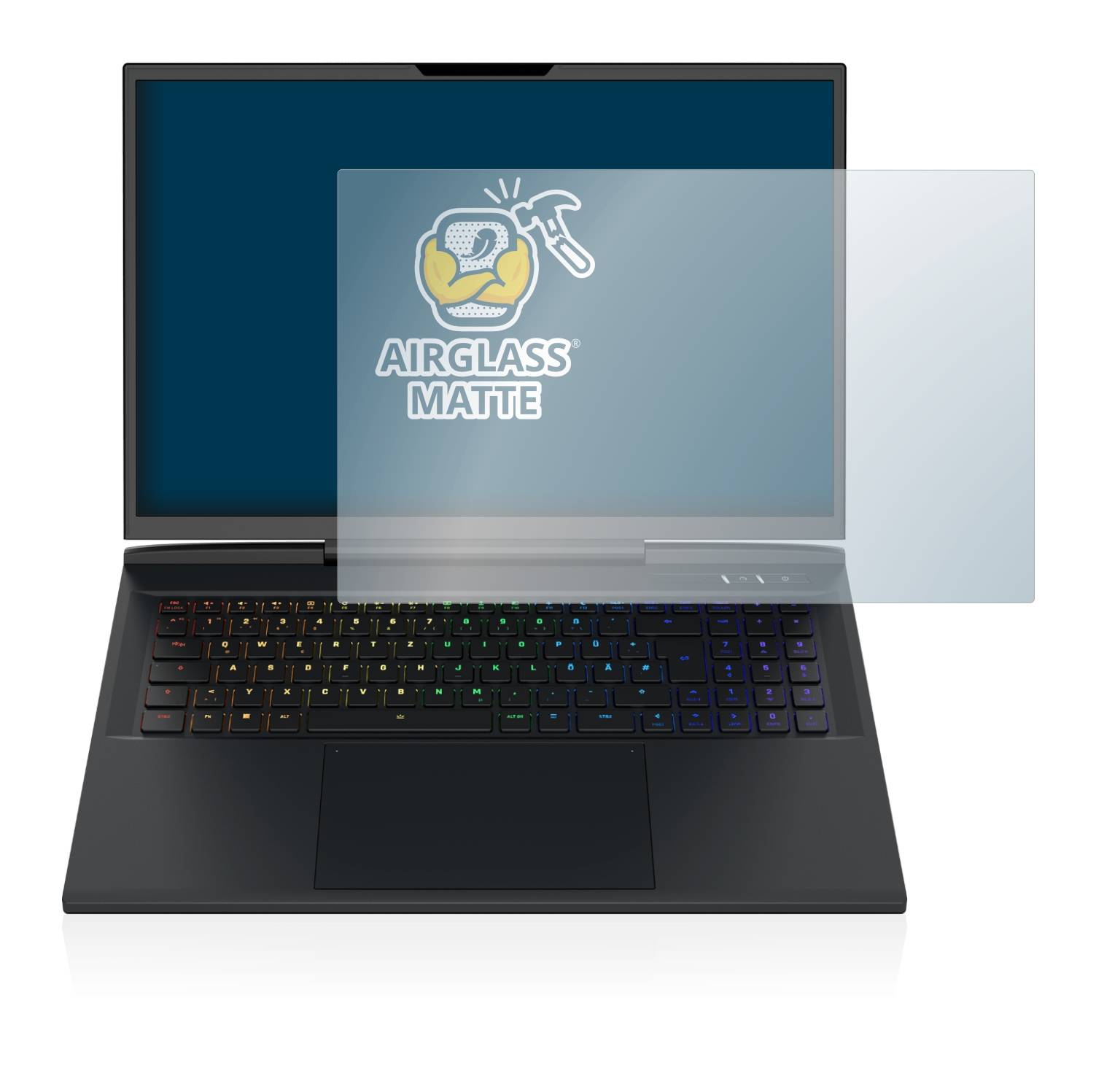 BROTECT AirGlass Matte Schutzglas Folie für Schenker XMG NEO 17