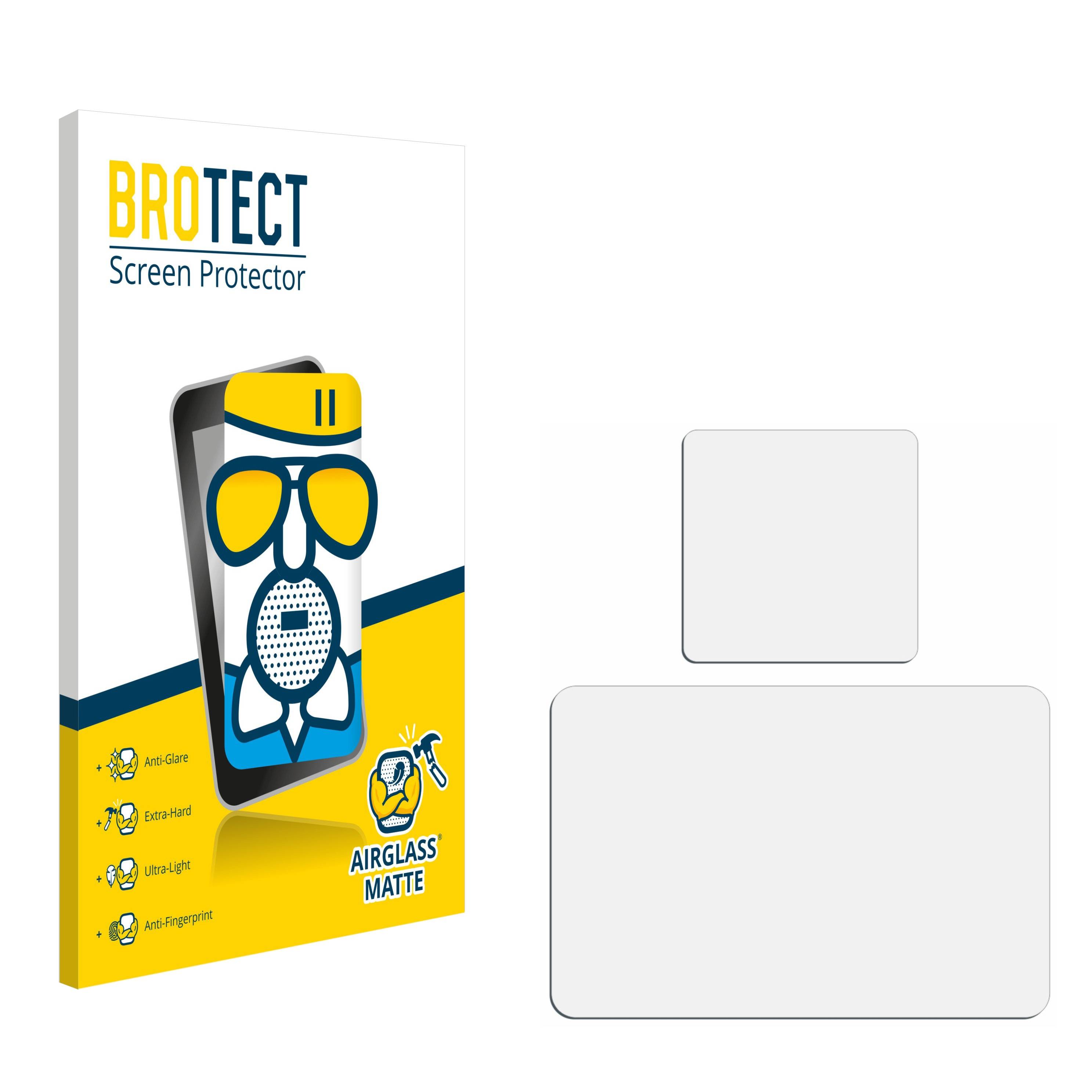 BROTECT AirGlass Matte Schutzglas Folie für SJCAM SJ10 Pro Dual