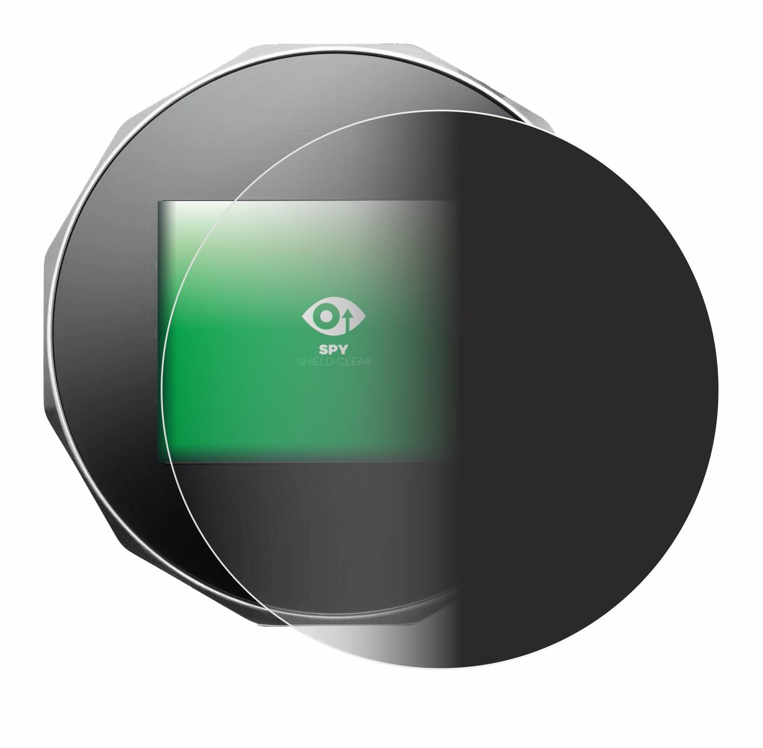 upscreen Spy Shield Clear Premium Blickschutzfolie für SecuX