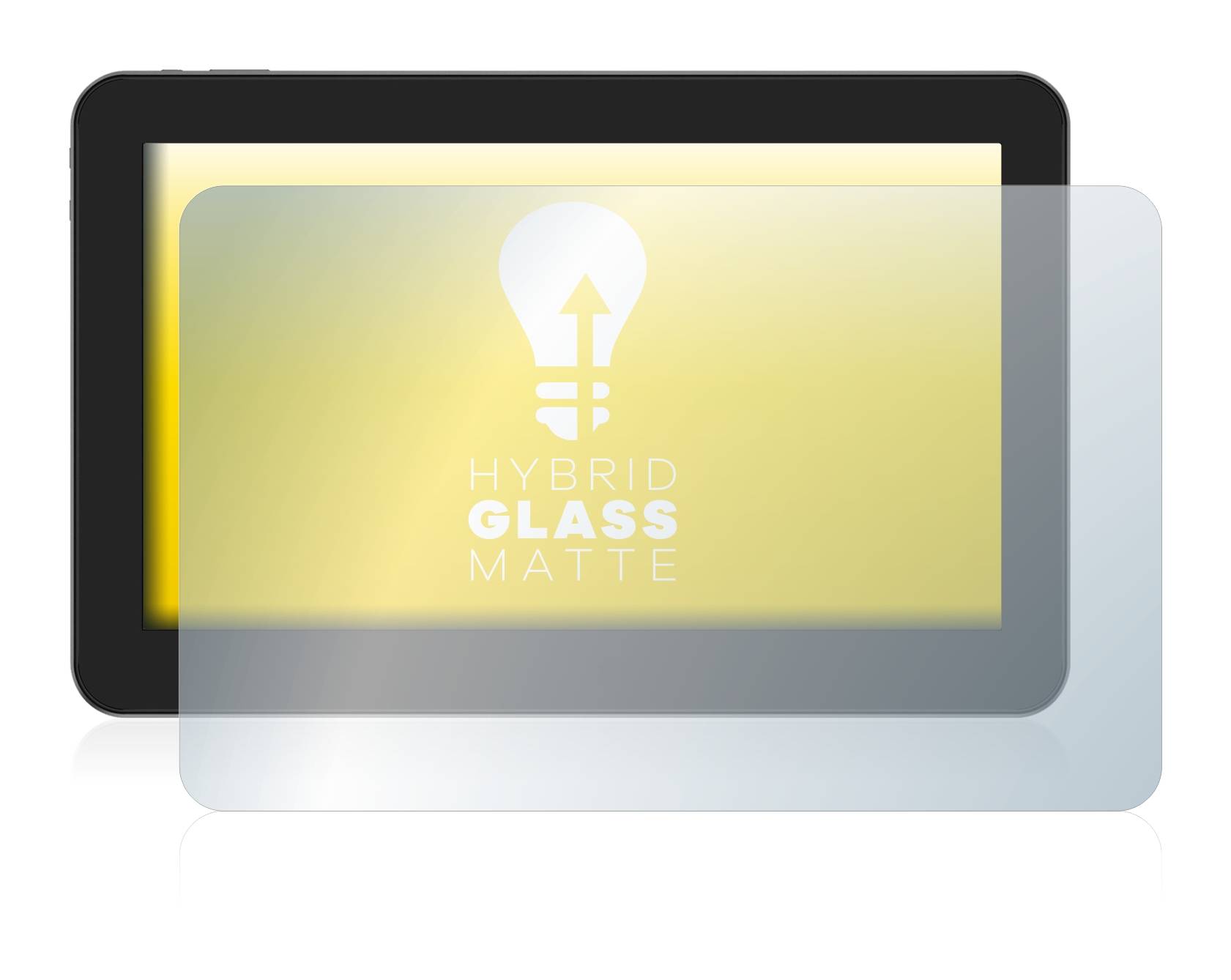 upscreen Hybrid Glass Matte Premium Schutzglas Folie für XP-Pen Artist Pro