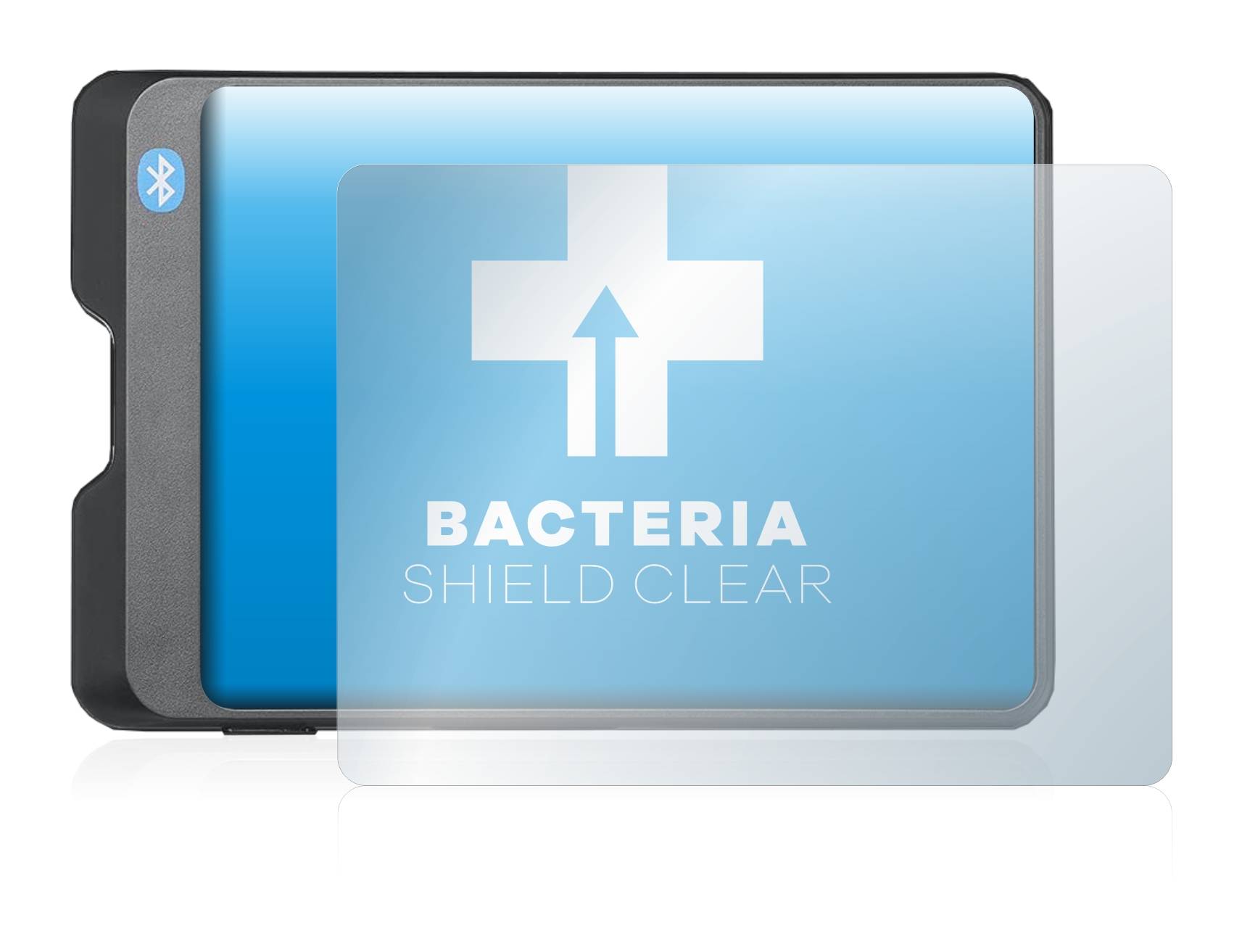 upscreen Bacteria Shield Clear Premium Antibakterielle Displayschutzfolie für SecuX