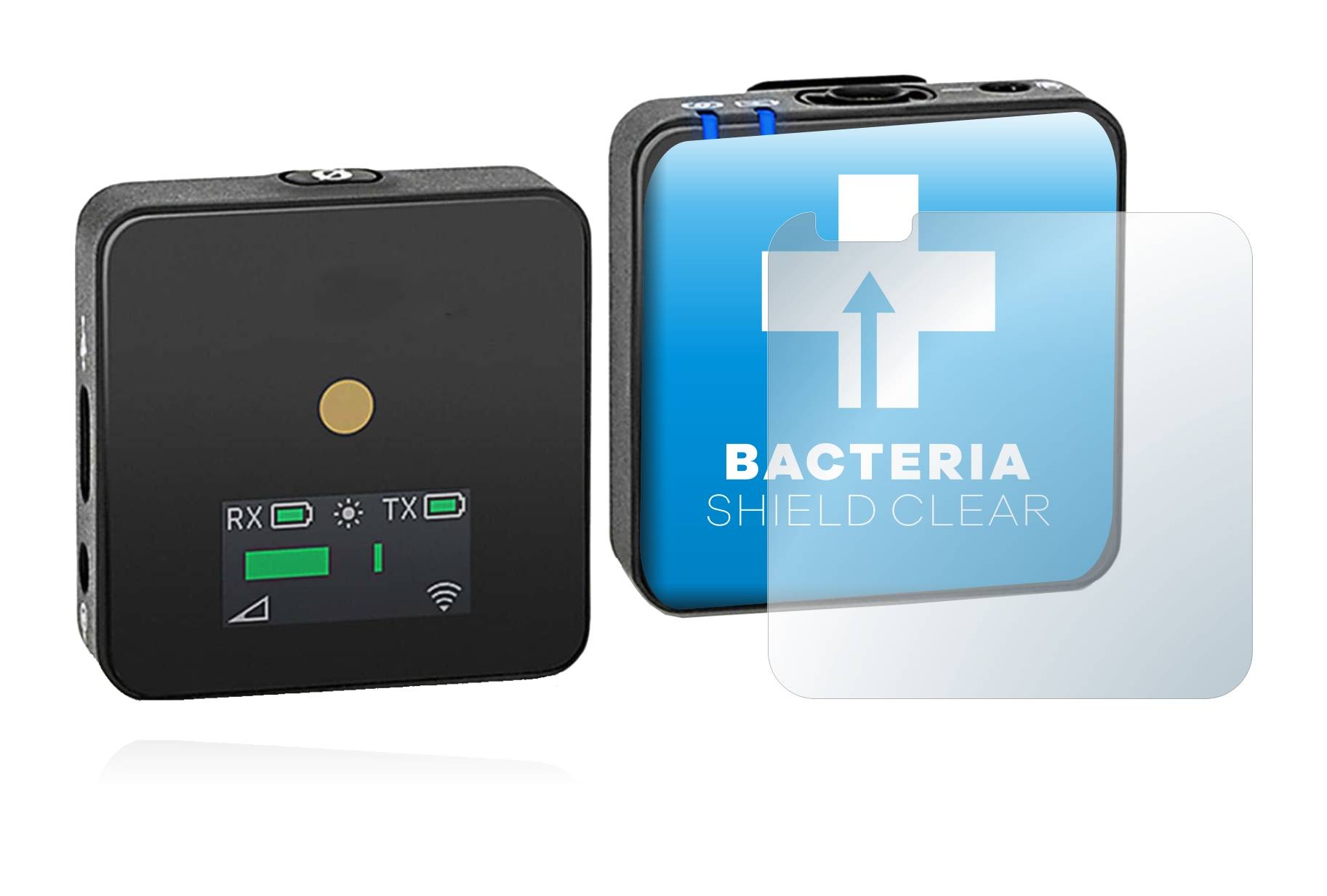 upscreen Bacteria Shield Clear Premium Antibakterielle Displayschutzfolie für RØDE Wireless
