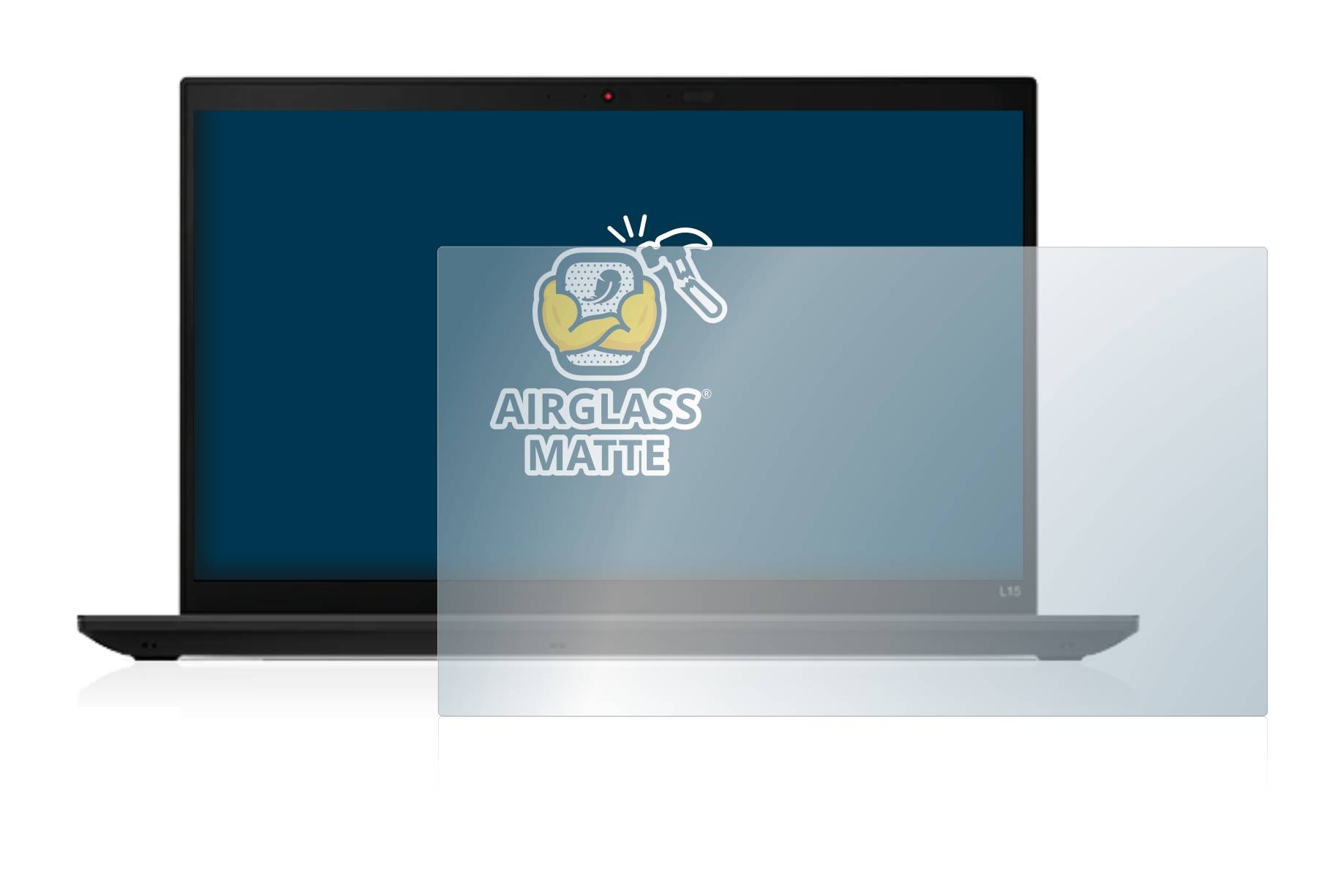 BROTECT AirGlass Matte Schutzglas Folie für Lenovo ThinkPad L15 Gen