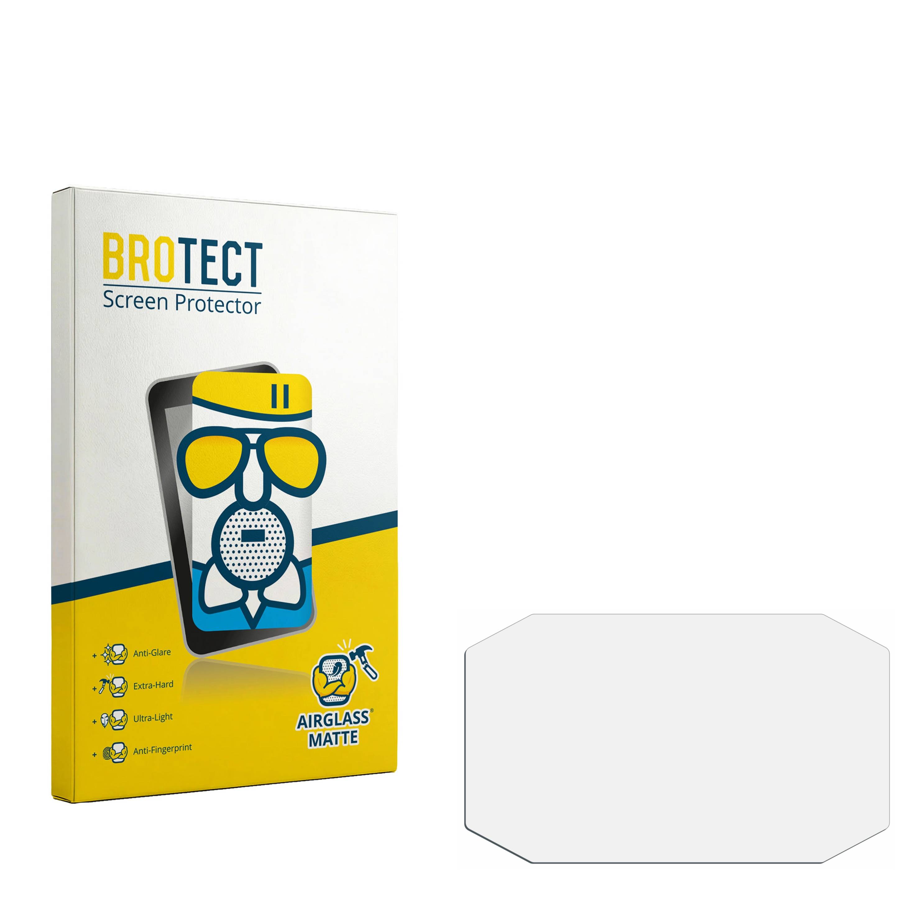 BROTECT AirGlass Flexible Schutz Glas Folie für MV Agusta Dragster RC TFT Matt Entspiegelt