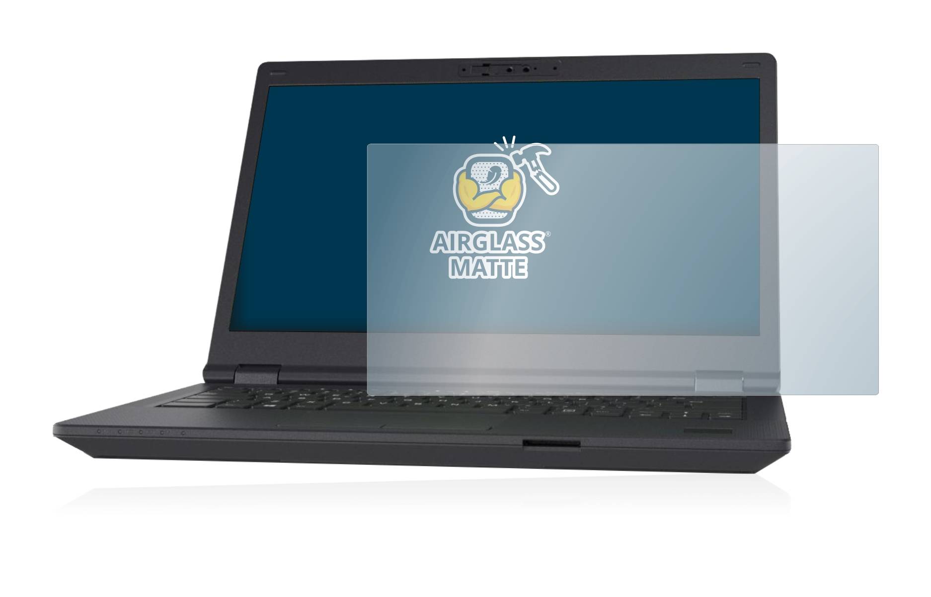 BROTECT AirGlass Matte Schutzglas Folie für Fujitsu Lifebook