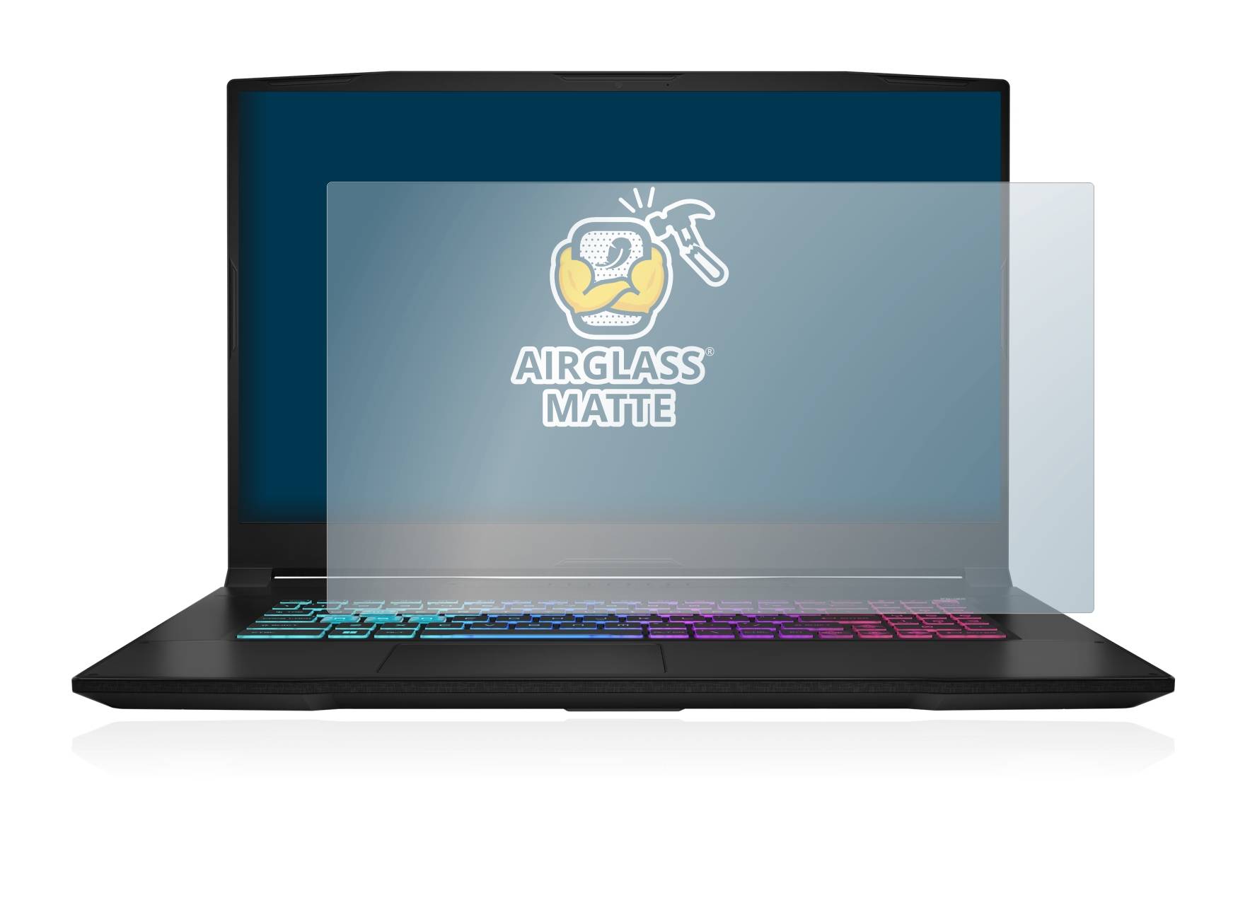 BROTECT AirGlass Matte Schutzglas Folie für MSI Katana 17