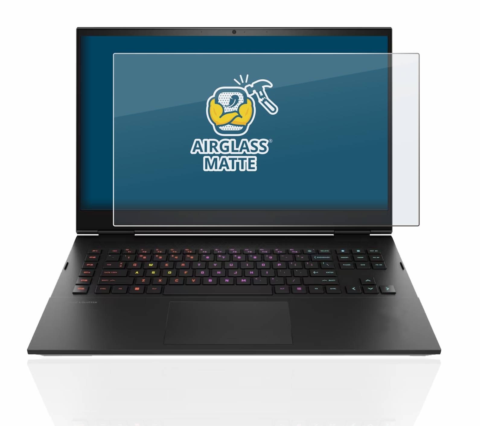 BROTECT AirGlass Matte Schutzglas Folie für HP Omen